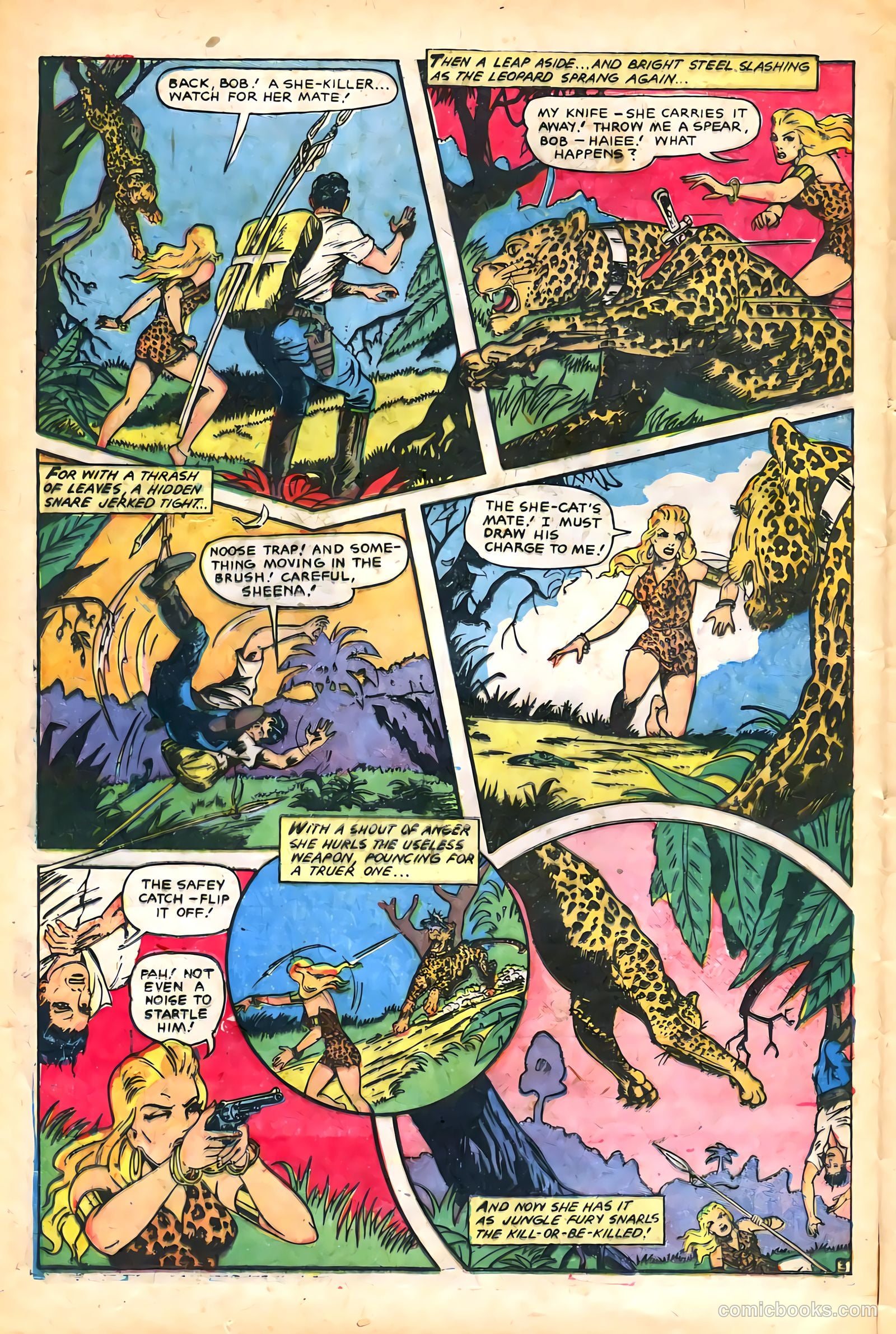 Sheena, Queen of the Jungle #14 (1951) — page 24 of 36