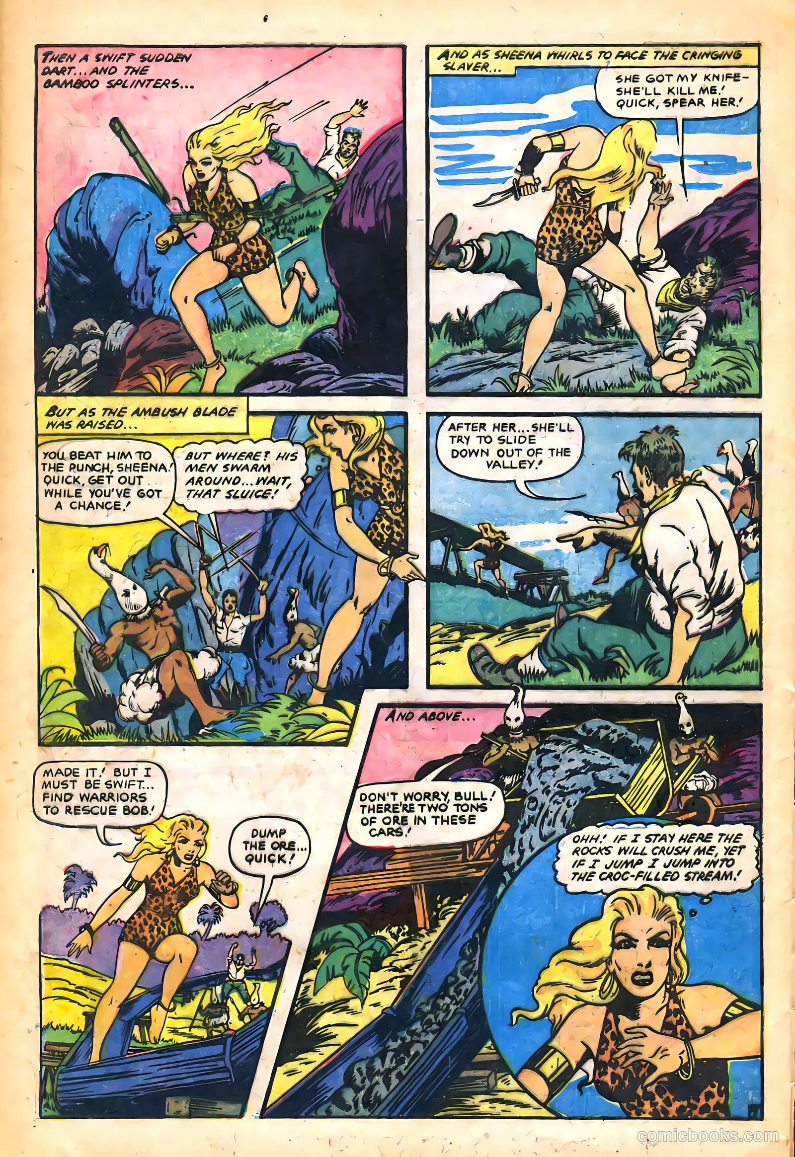 Sheena, Queen of the Jungle #14 (1951) — page 28 of 36