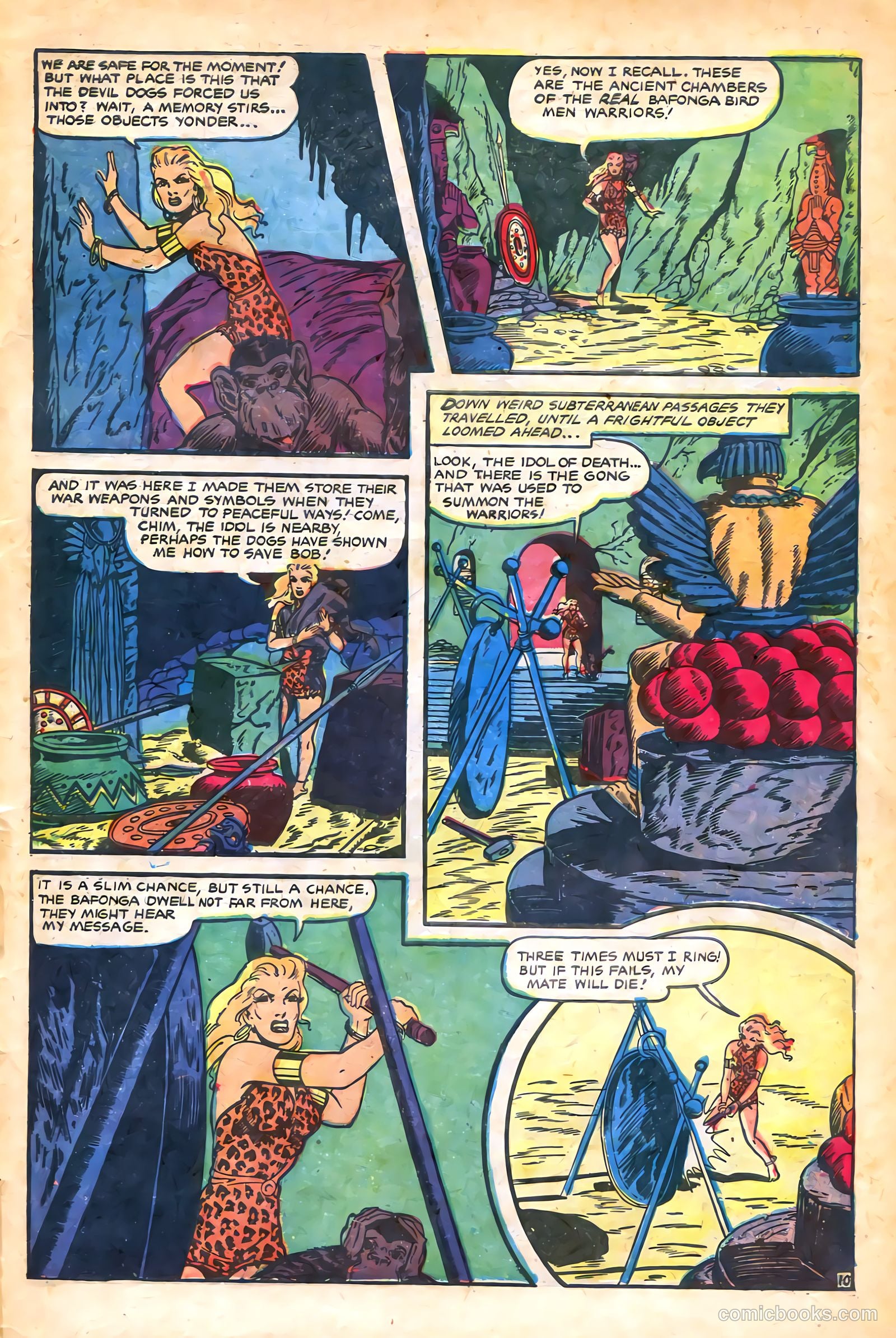 Sheena, Queen of the Jungle #14 (1951) — page 31 of 36