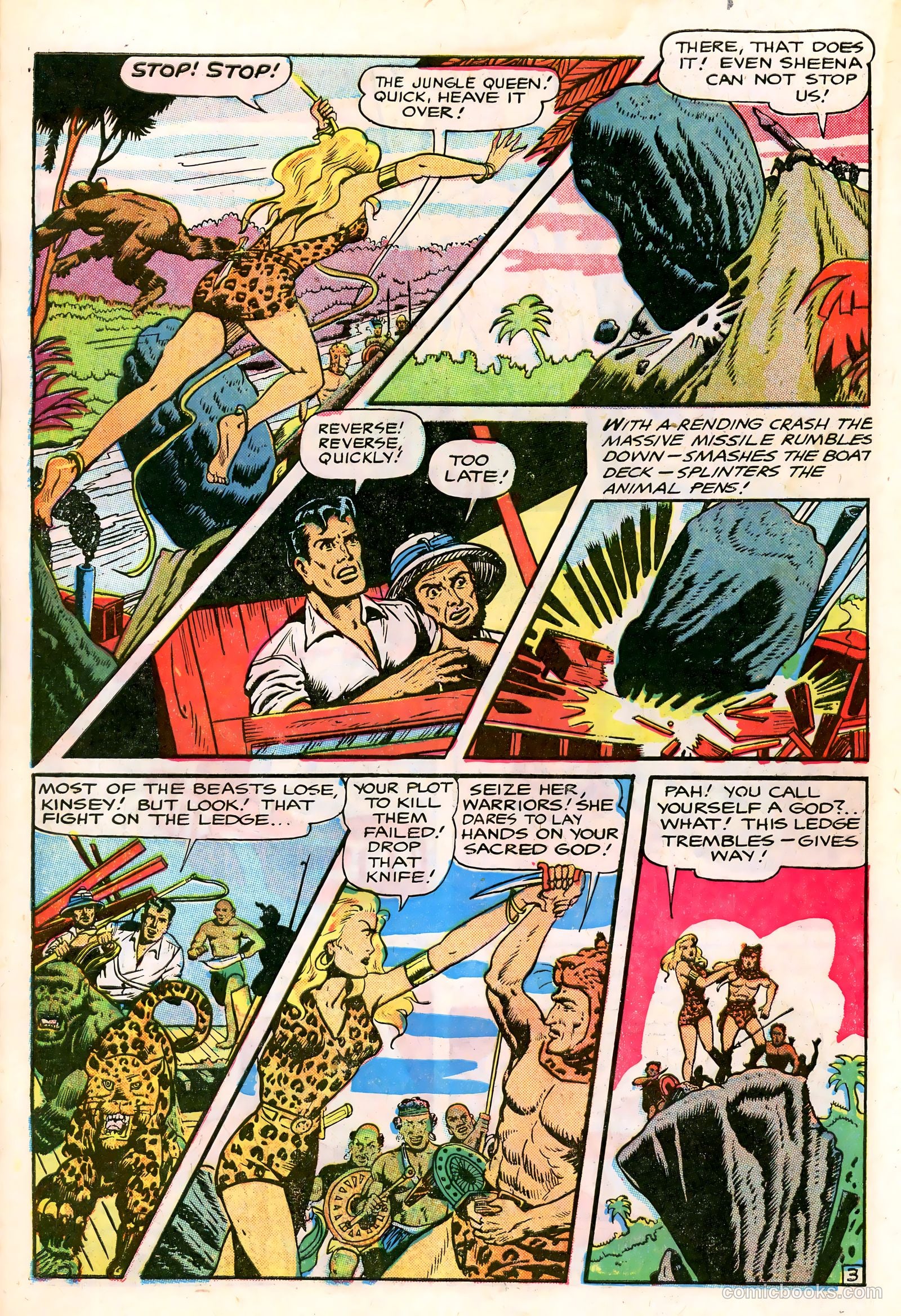 Sheena, Queen of the Jungle #15 (1952) — page 7 of 37