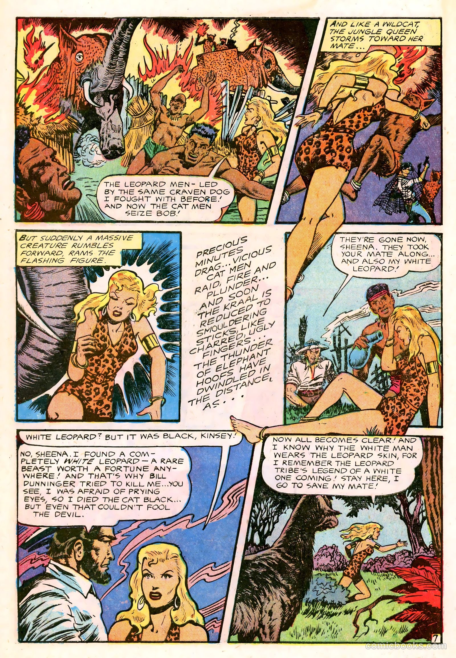 Sheena, Queen of the Jungle #15 (1952) — page 11 of 37