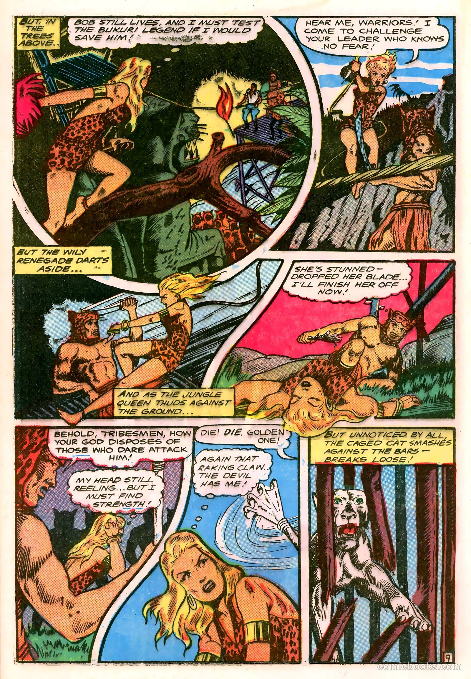Sheena, Queen of the Jungle #15 (1952) — page 13 of 37