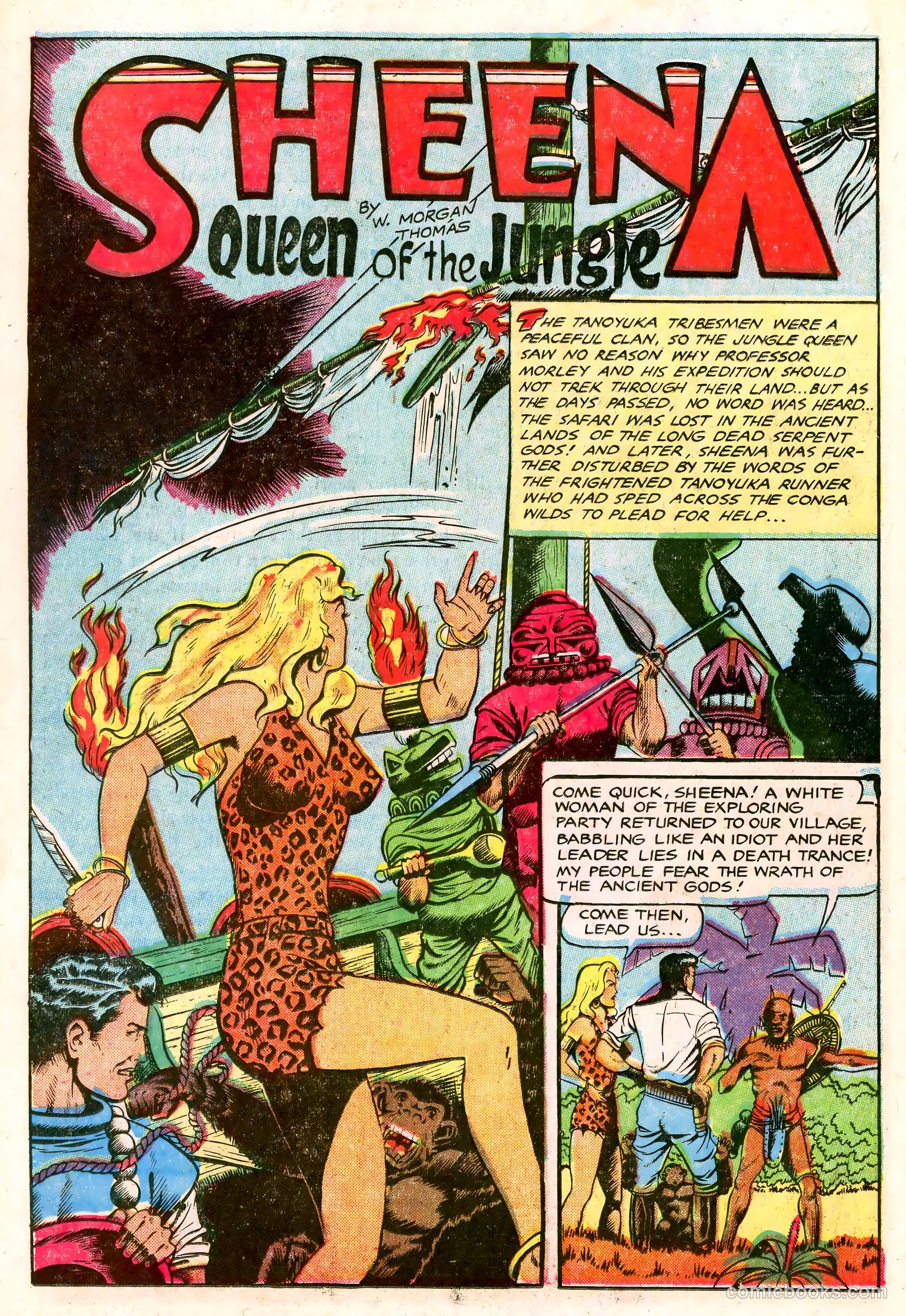 Sheena, Queen of the Jungle #15 (1952) — page 23 of 37