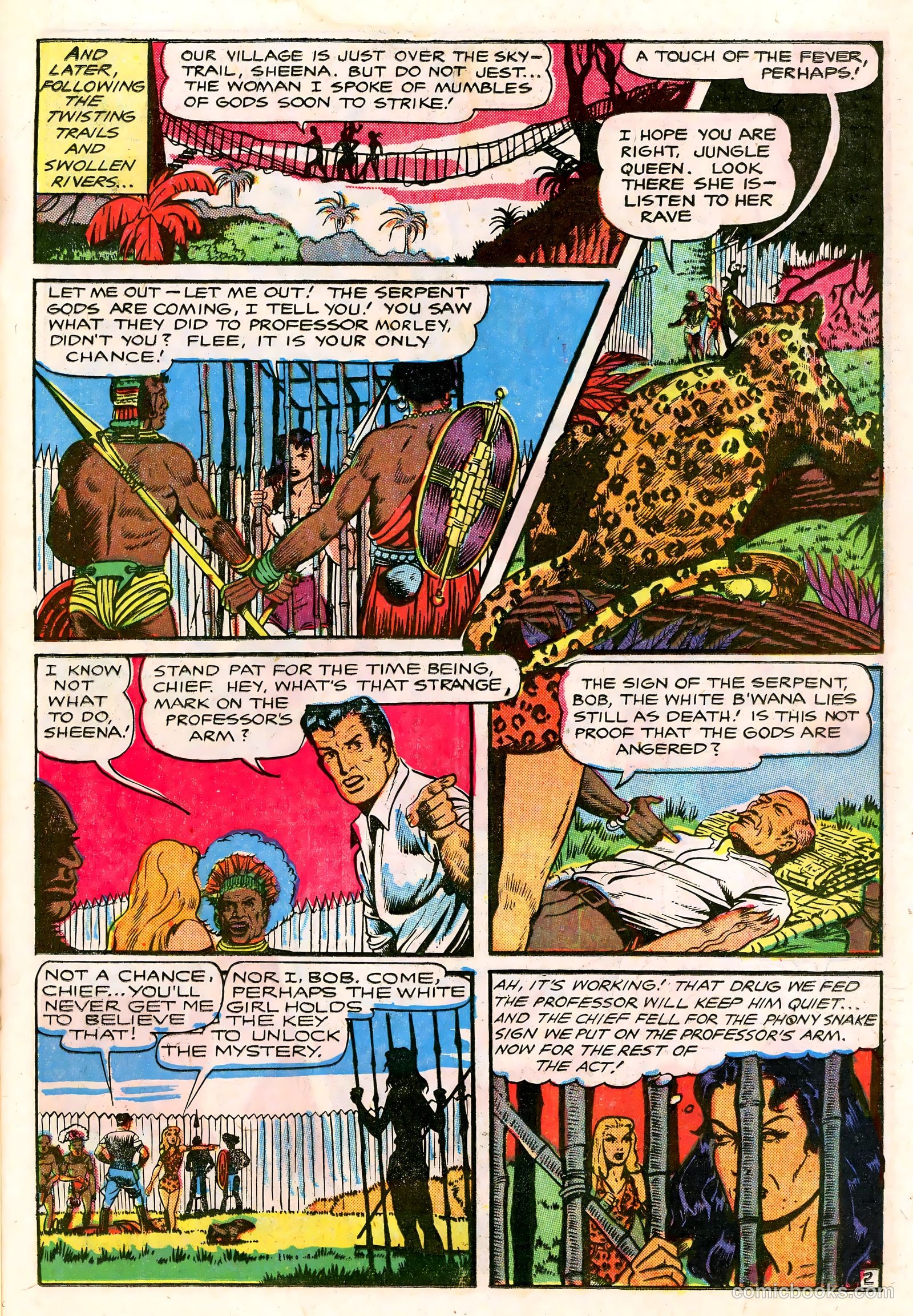 Sheena, Queen of the Jungle #15 (1952) — page 24 of 37
