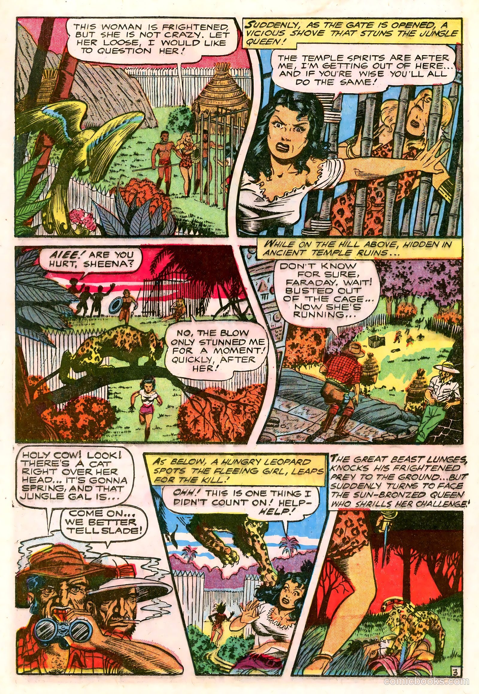 Sheena, Queen of the Jungle #15 (1952) — page 25 of 37