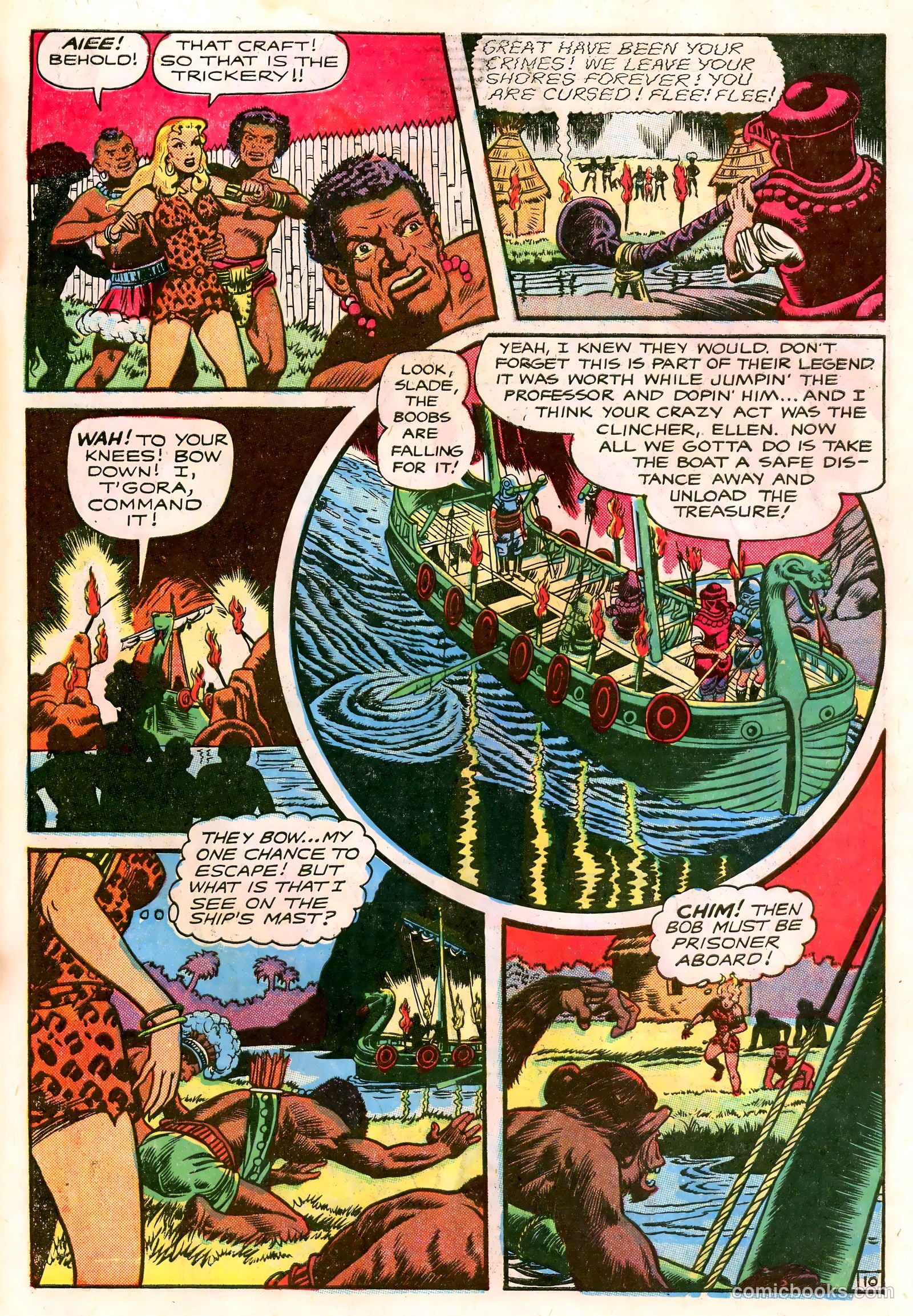 Sheena, Queen of the Jungle #15 (1952) — page 32 of 37