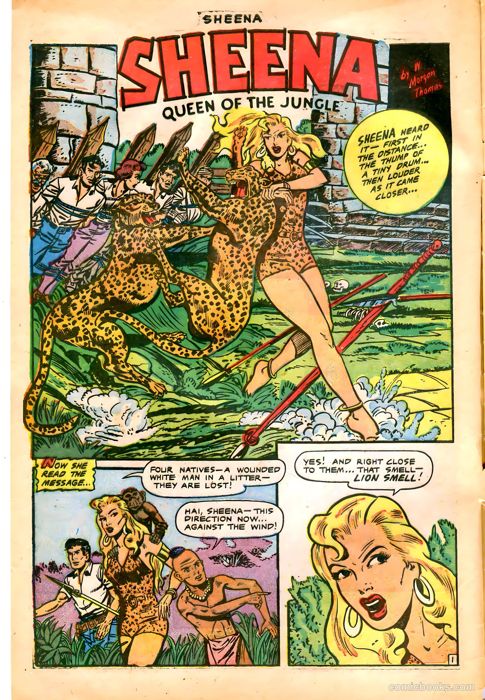 Sheena, Queen of the Jungle #16 (1952) — page 4 of 36