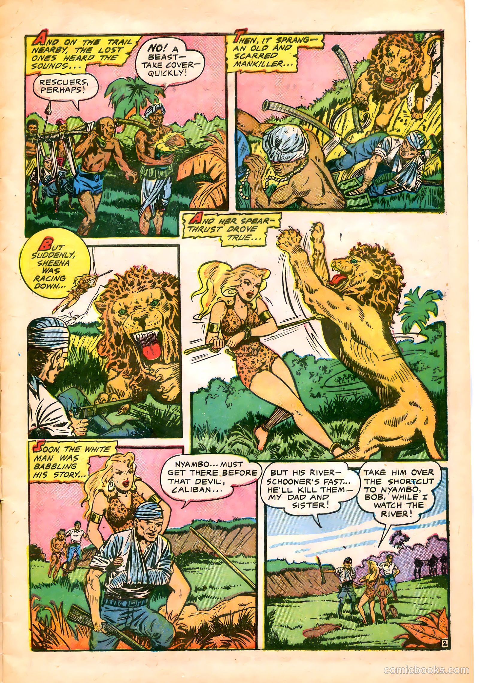 Sheena, Queen of the Jungle #16 (1952) — page 5 of 36