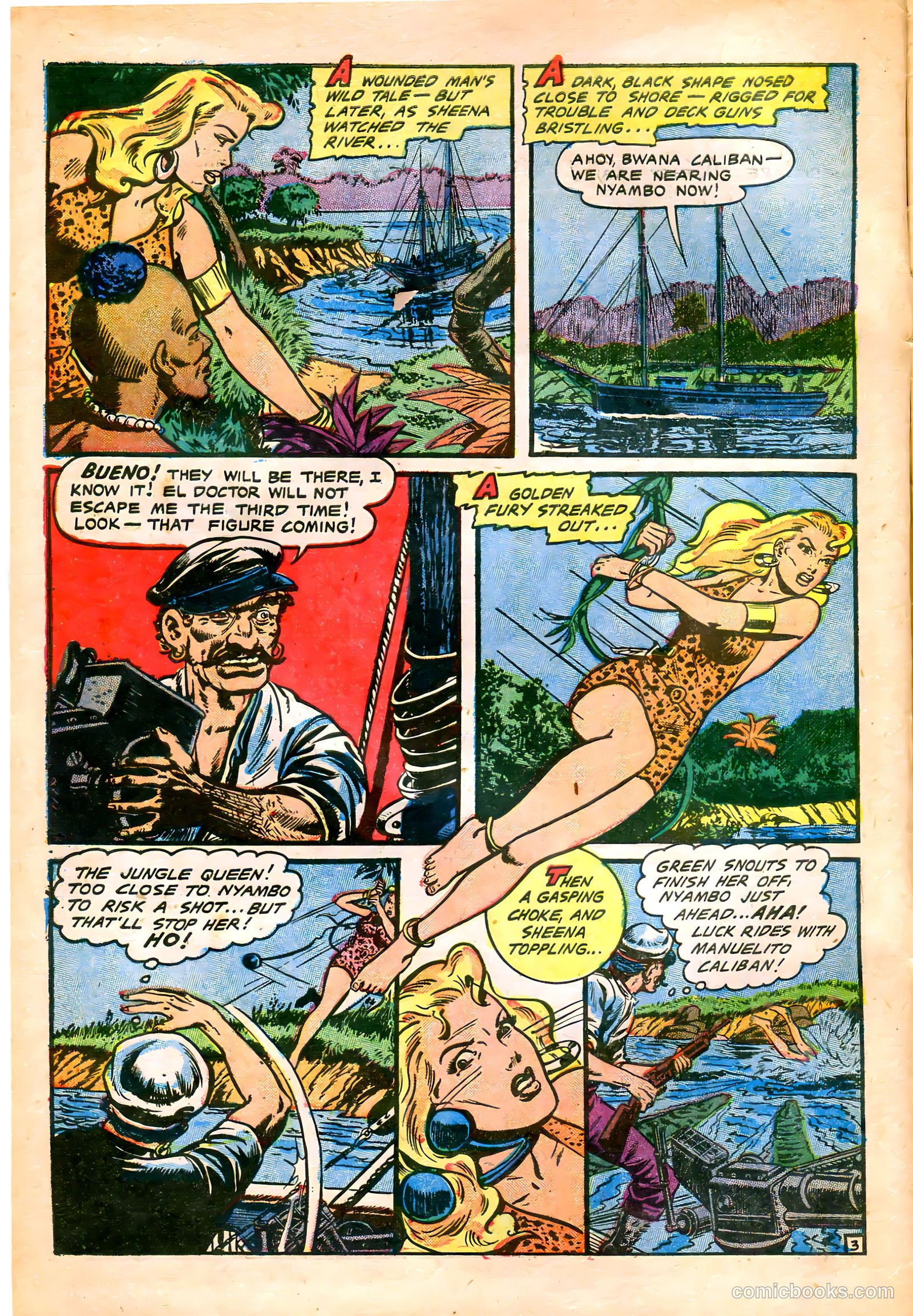 Sheena, Queen of the Jungle #16 (1952) — page 6 of 36
