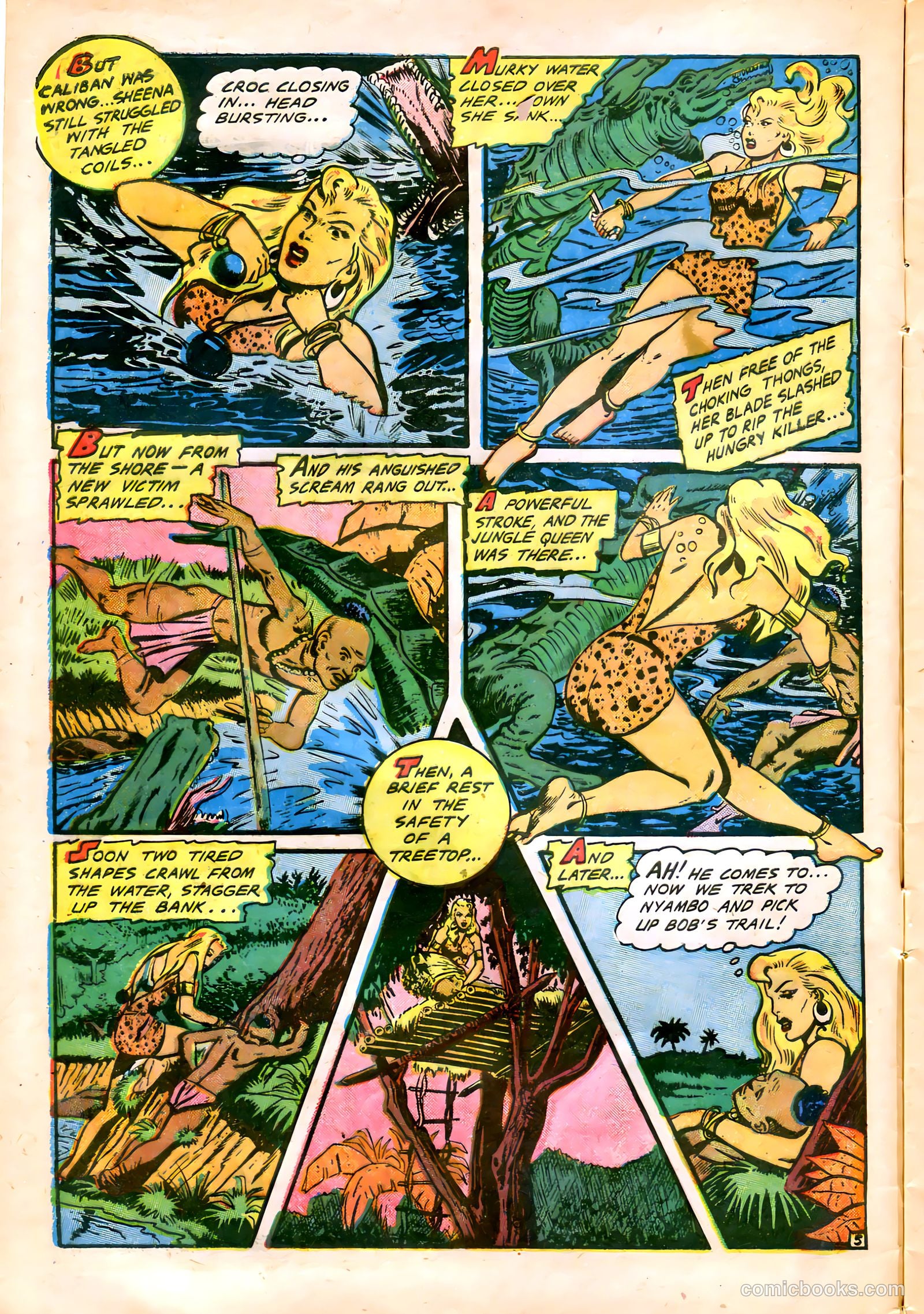 Sheena, Queen of the Jungle #16 (1952) — page 8 of 36