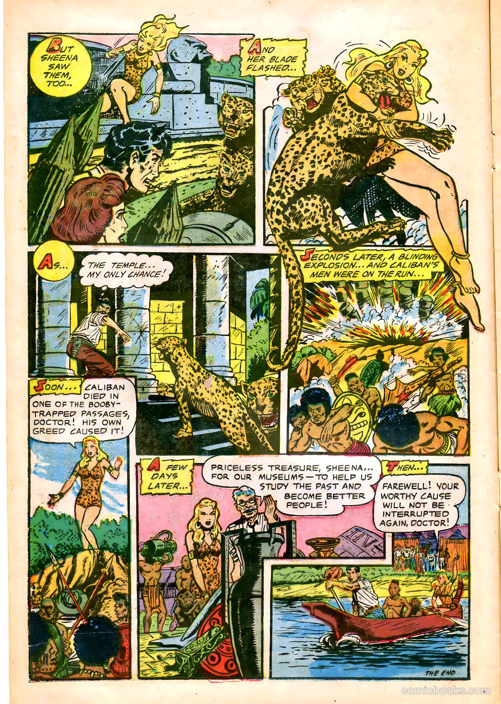 Sheena, Queen of the Jungle #16 (1952) — page 12 of 36
