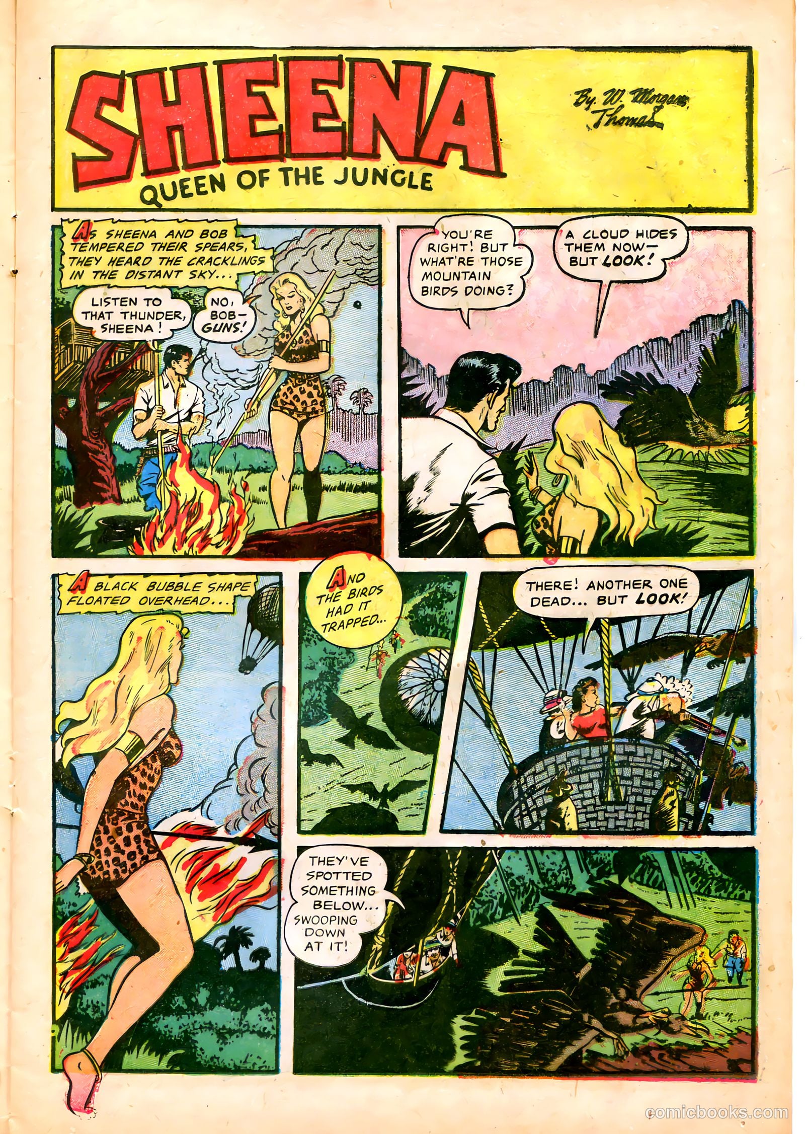 Sheena, Queen of the Jungle #16 (1952) — page 13 of 36