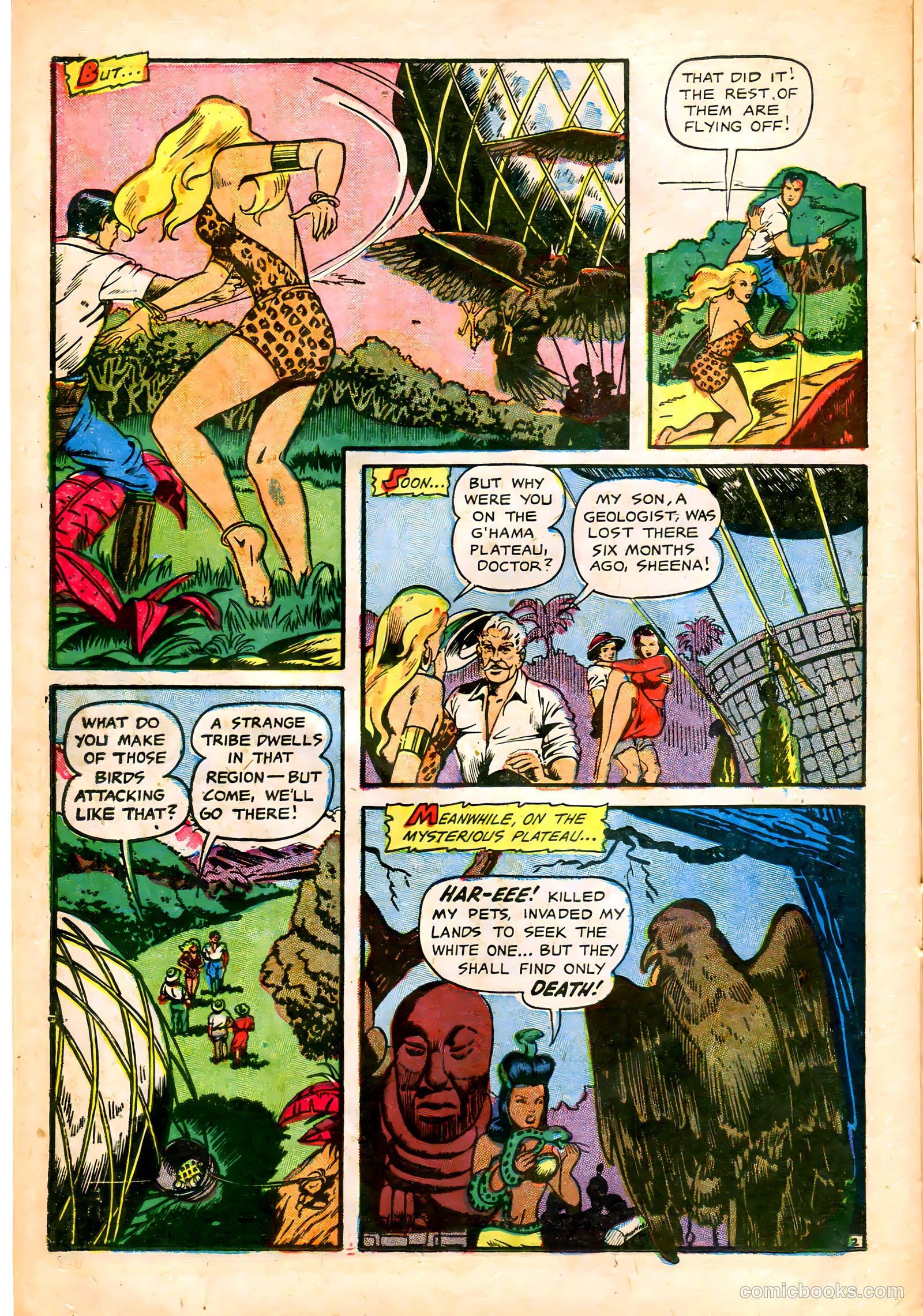 Sheena, Queen of the Jungle #16 (1952) — page 14 of 36