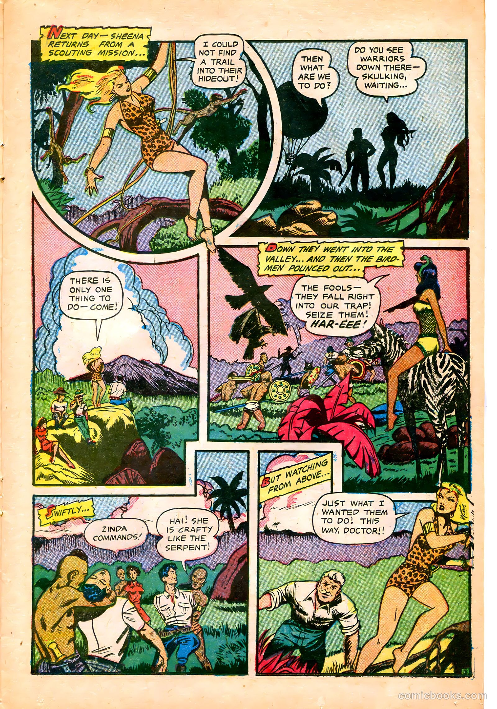 Sheena, Queen of the Jungle #16 (1952) — page 15 of 36