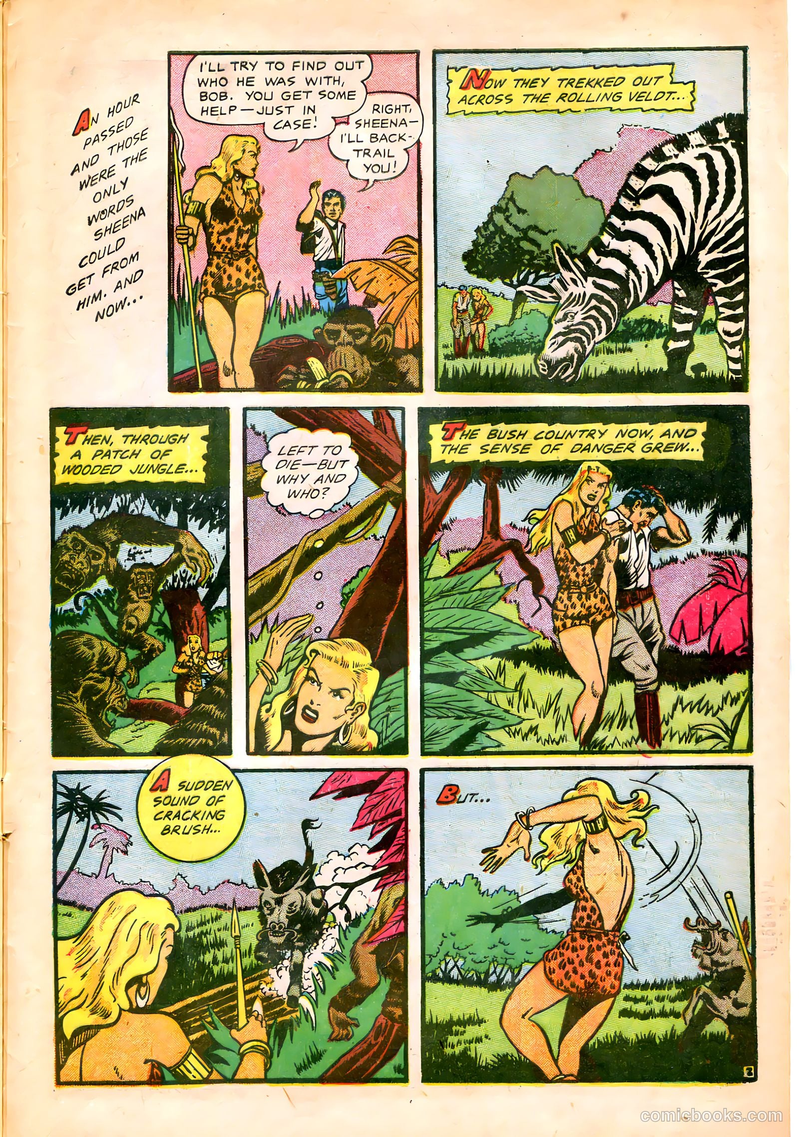 Sheena, Queen of the Jungle #16 (1952) — page 29 of 36