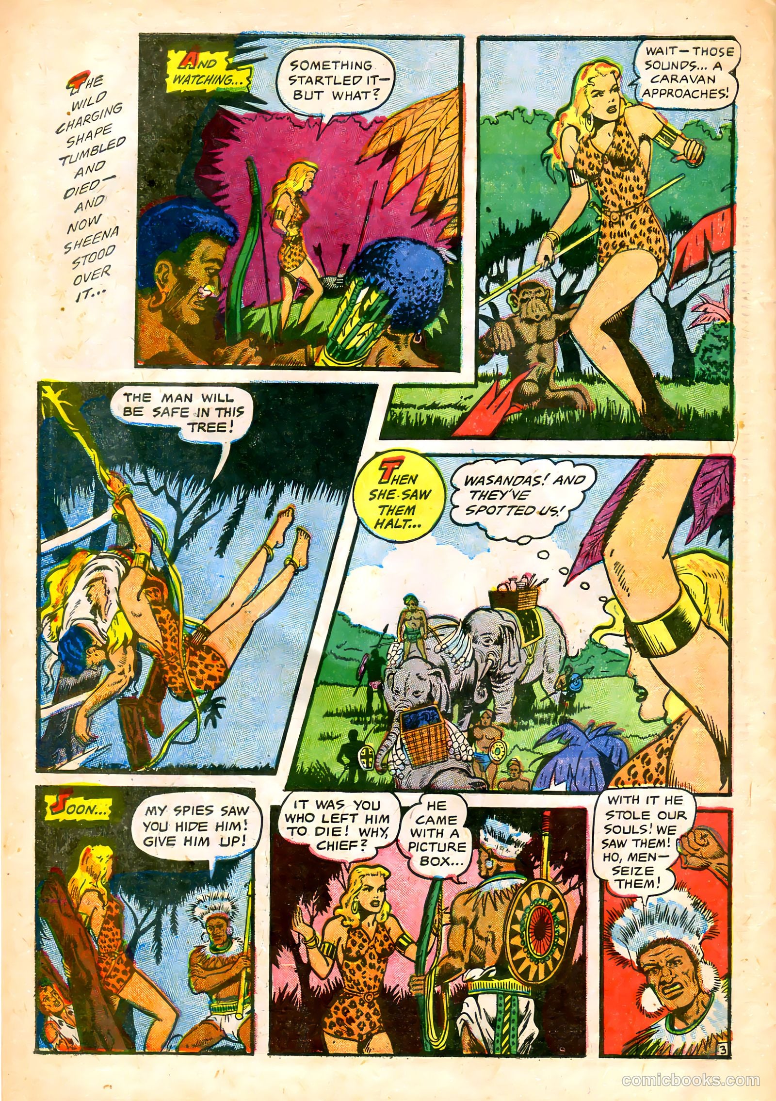 Sheena, Queen of the Jungle #16 (1952) — page 30 of 36