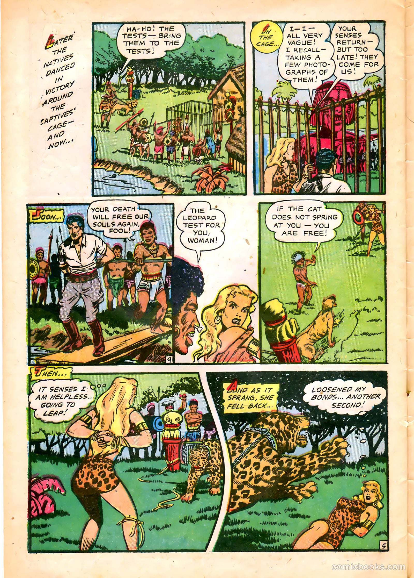 Sheena, Queen of the Jungle #16 (1952) — page 32 of 36