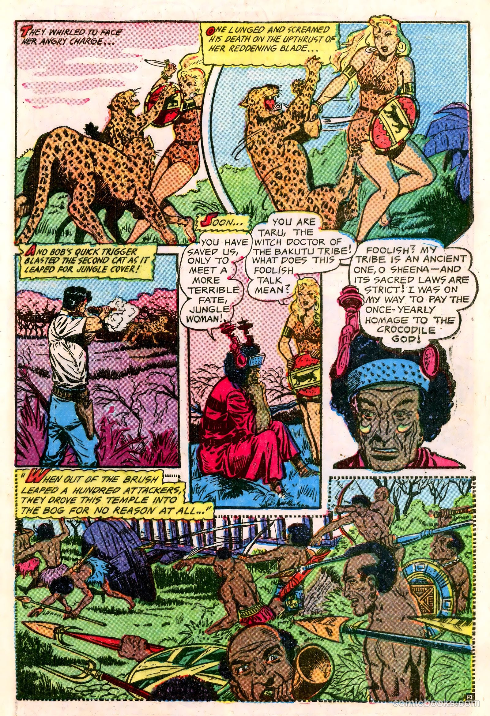 Sheena, Queen of the Jungle #17 (1952) — page 5 of 36