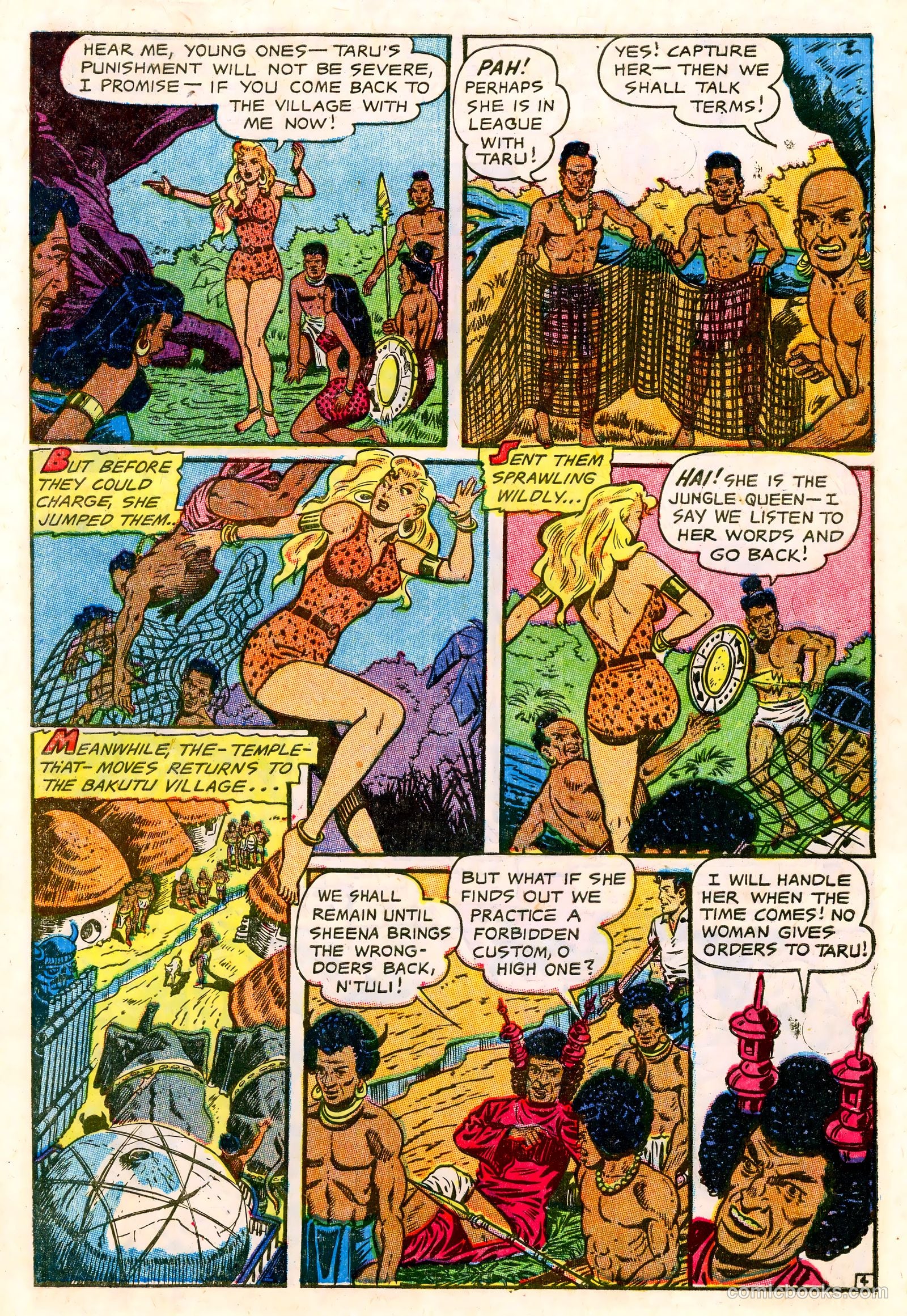 Sheena, Queen of the Jungle #17 (1952) — page 7 of 36