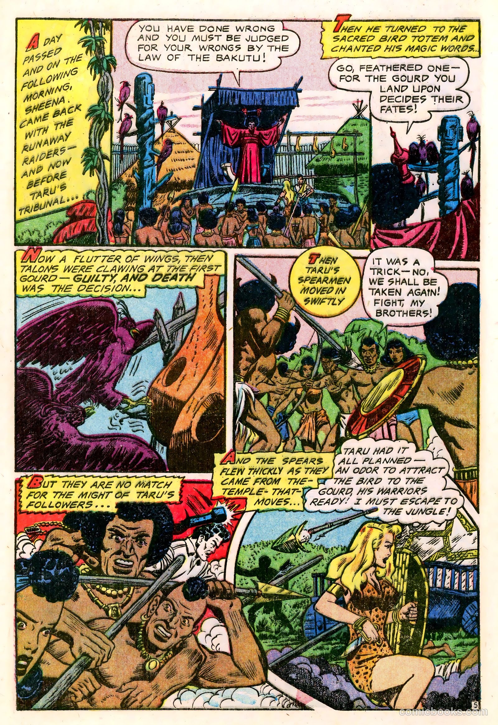 Sheena, Queen of the Jungle #17 (1952) — page 8 of 36