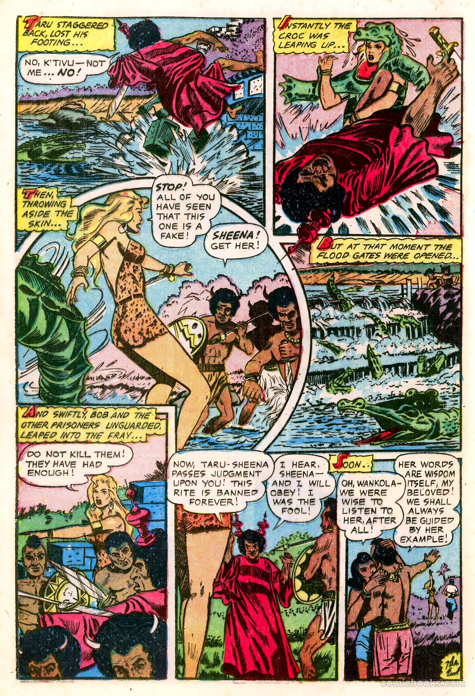 Sheena, Queen of the Jungle #17 (1952) — page 12 of 36