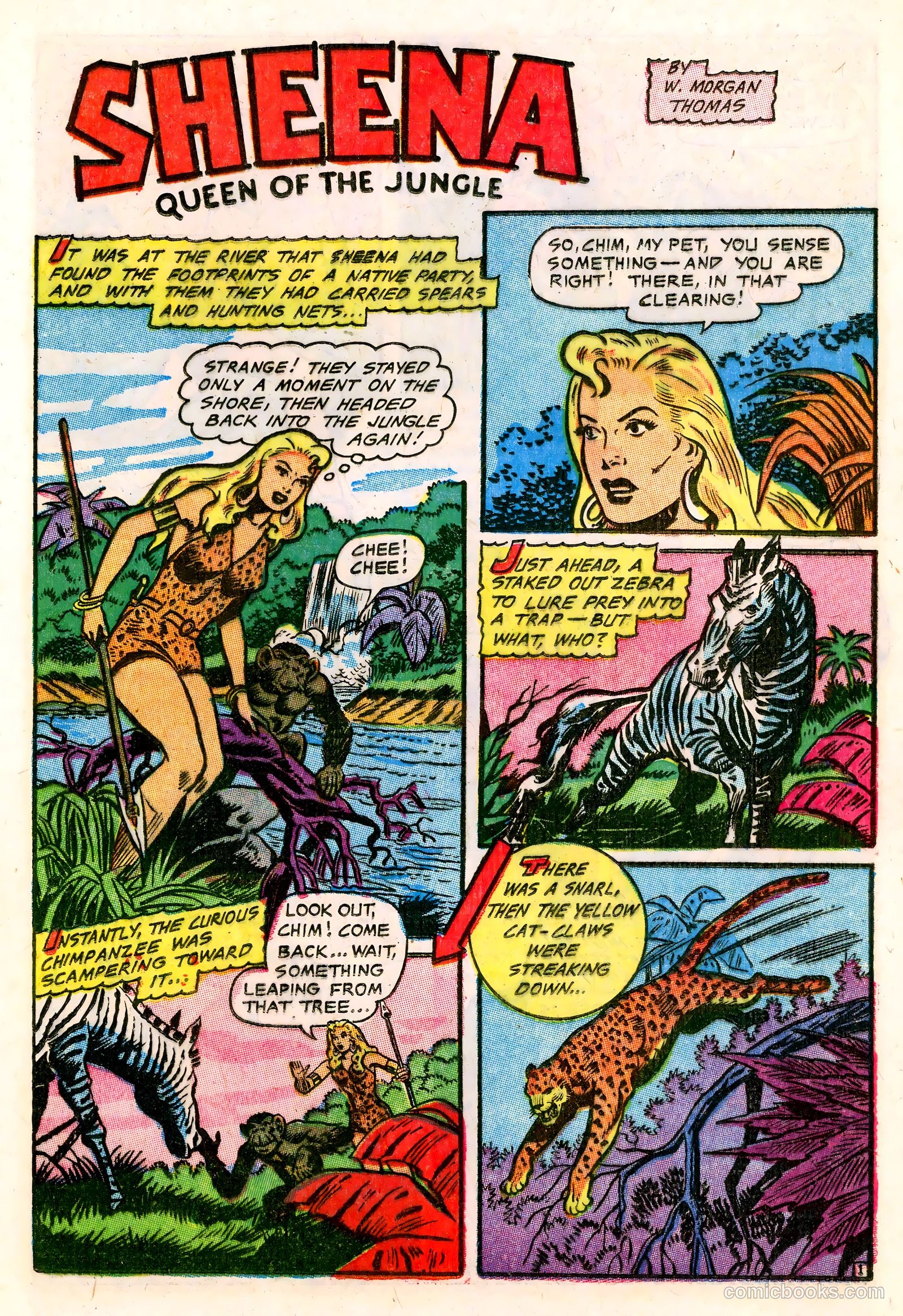 Sheena, Queen of the Jungle #17 (1952) — page 13 of 36