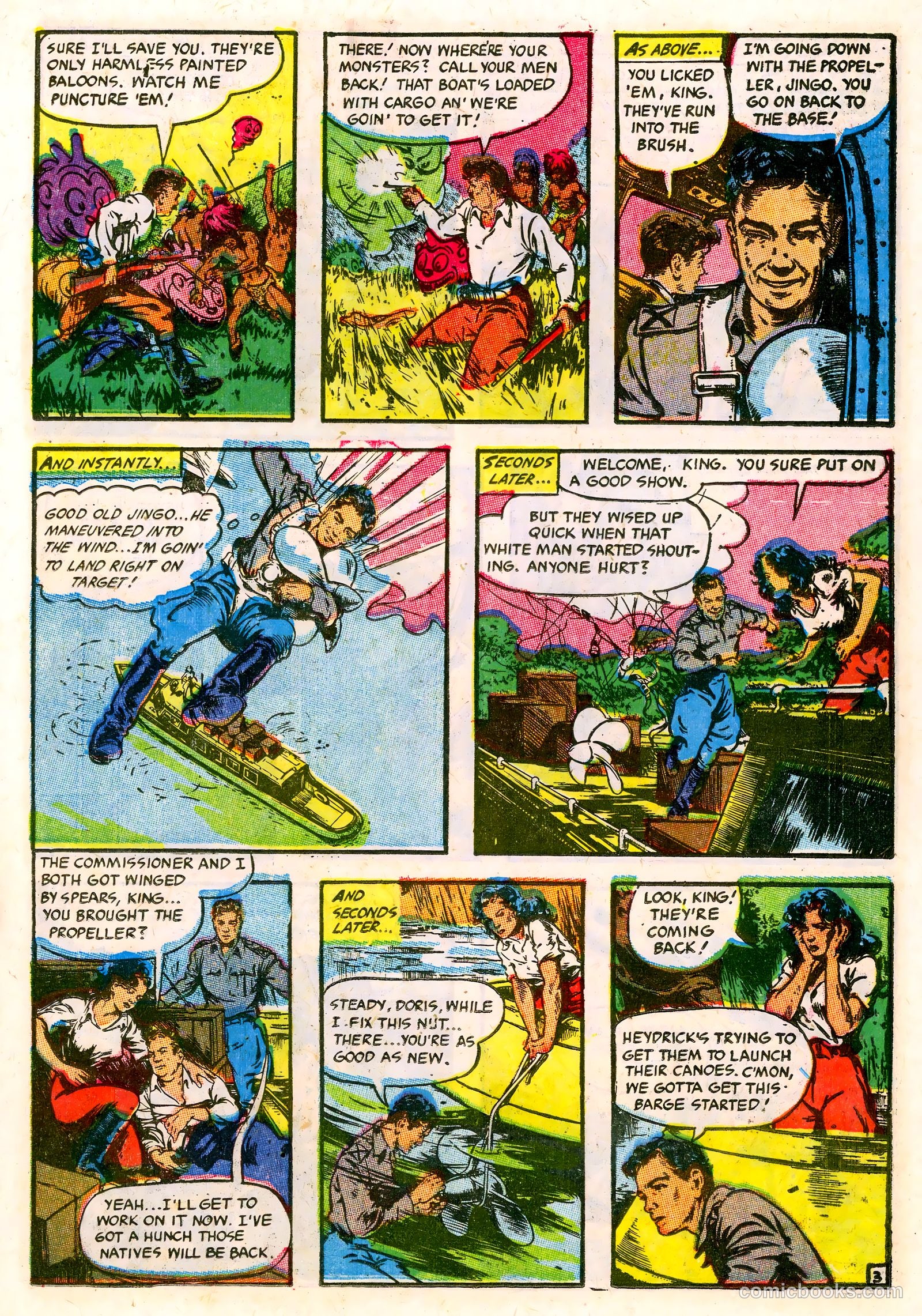 Sheena, Queen of the Jungle #17 (1952) — page 23 of 36