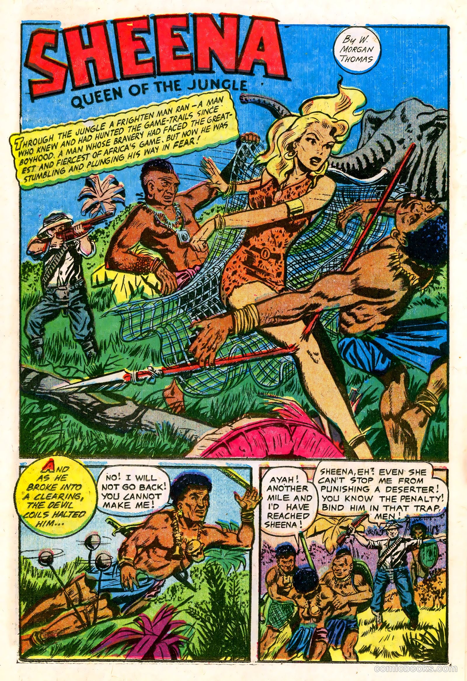 Sheena, Queen of the Jungle #17 (1952) — page 26 of 36