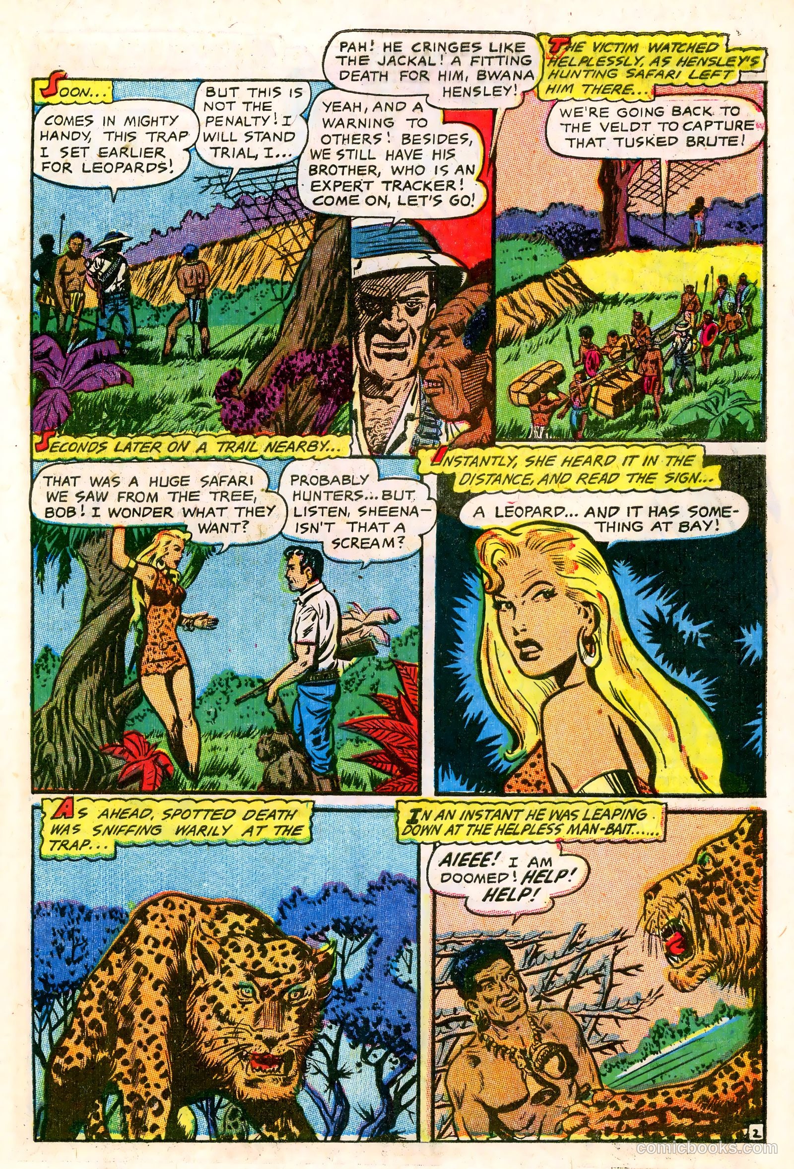 Sheena, Queen of the Jungle #17 (1952) — page 27 of 36