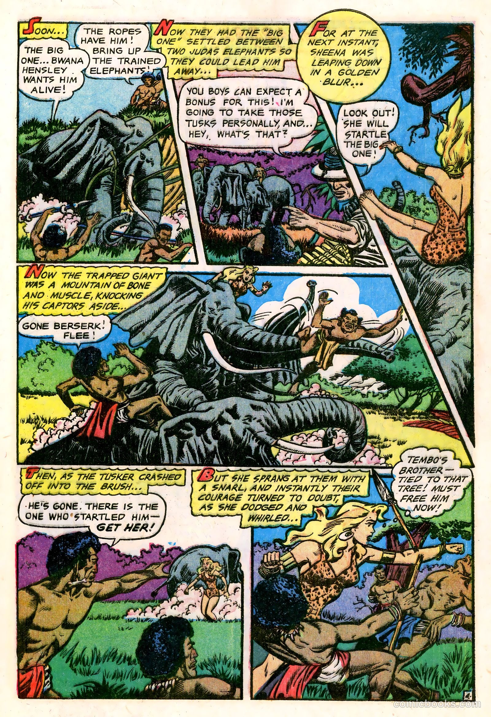 Sheena, Queen of the Jungle #17 (1952) — page 29 of 36