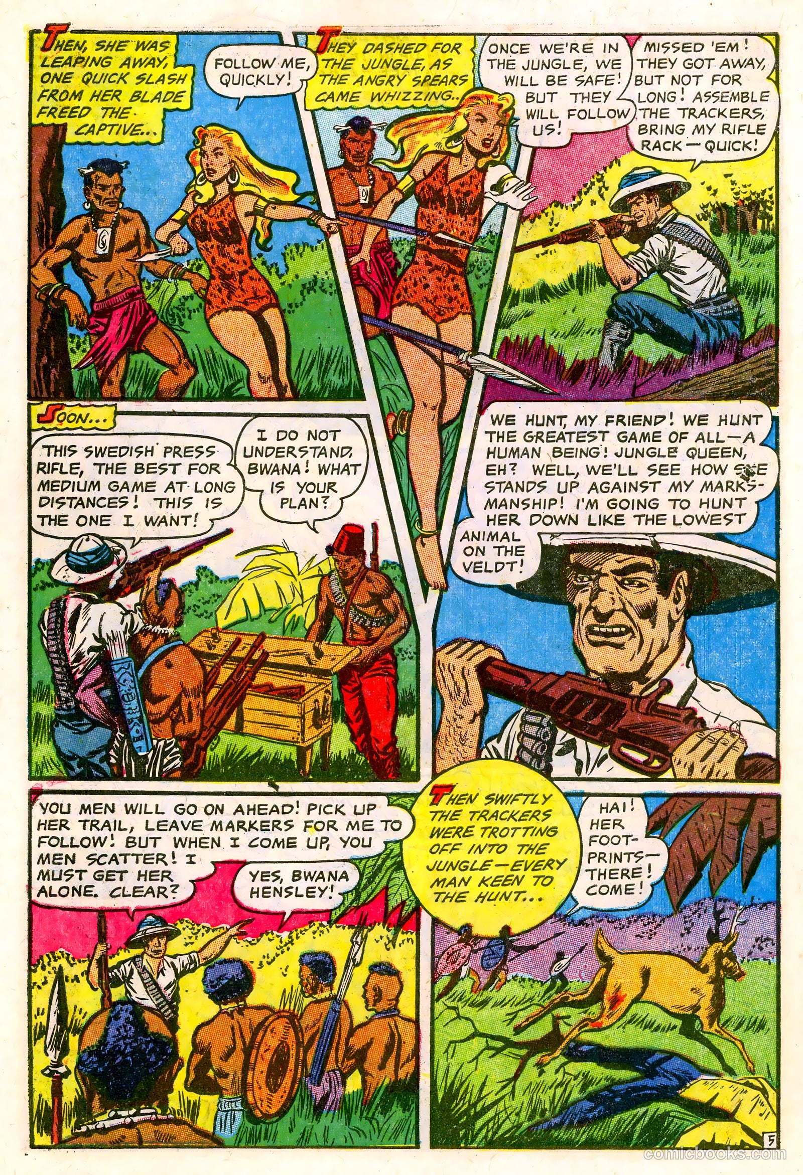 Sheena, Queen of the Jungle #17 (1952) — page 30 of 36