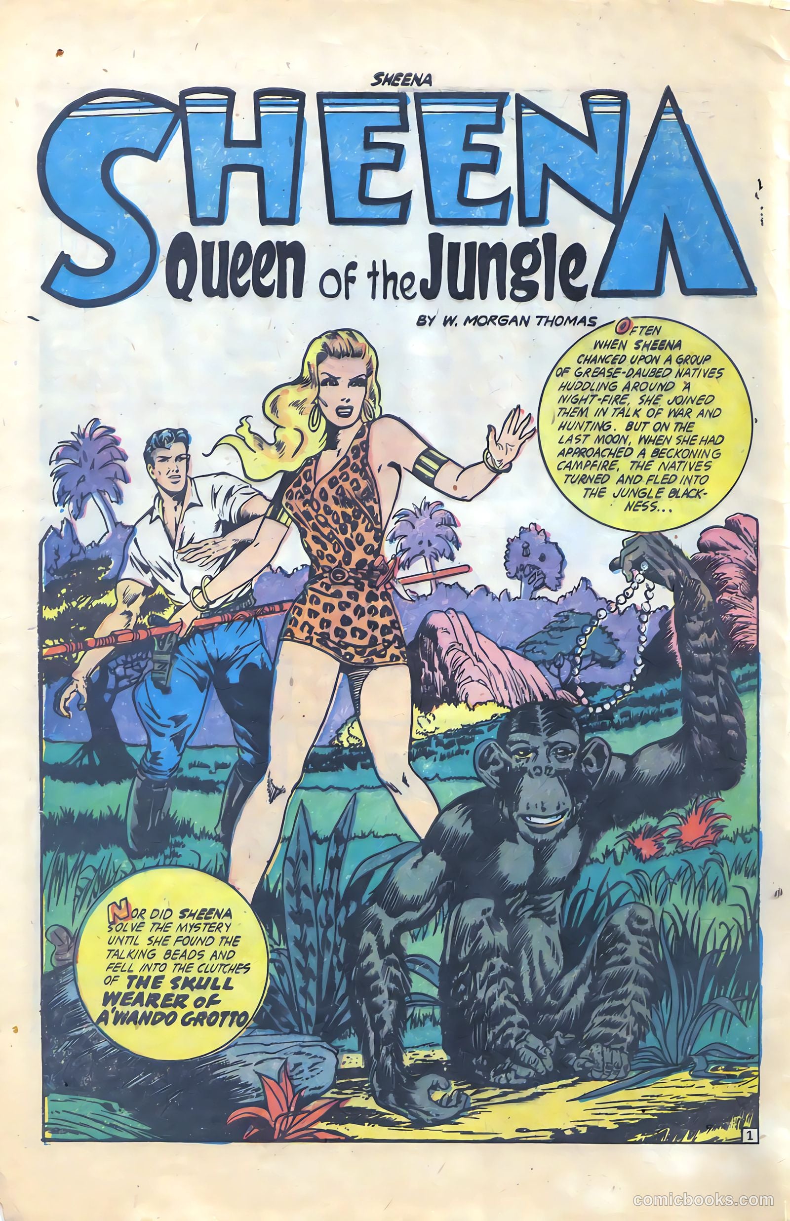 Sheena, Queen of the Jungle #18 (1952) — page 5 of 37