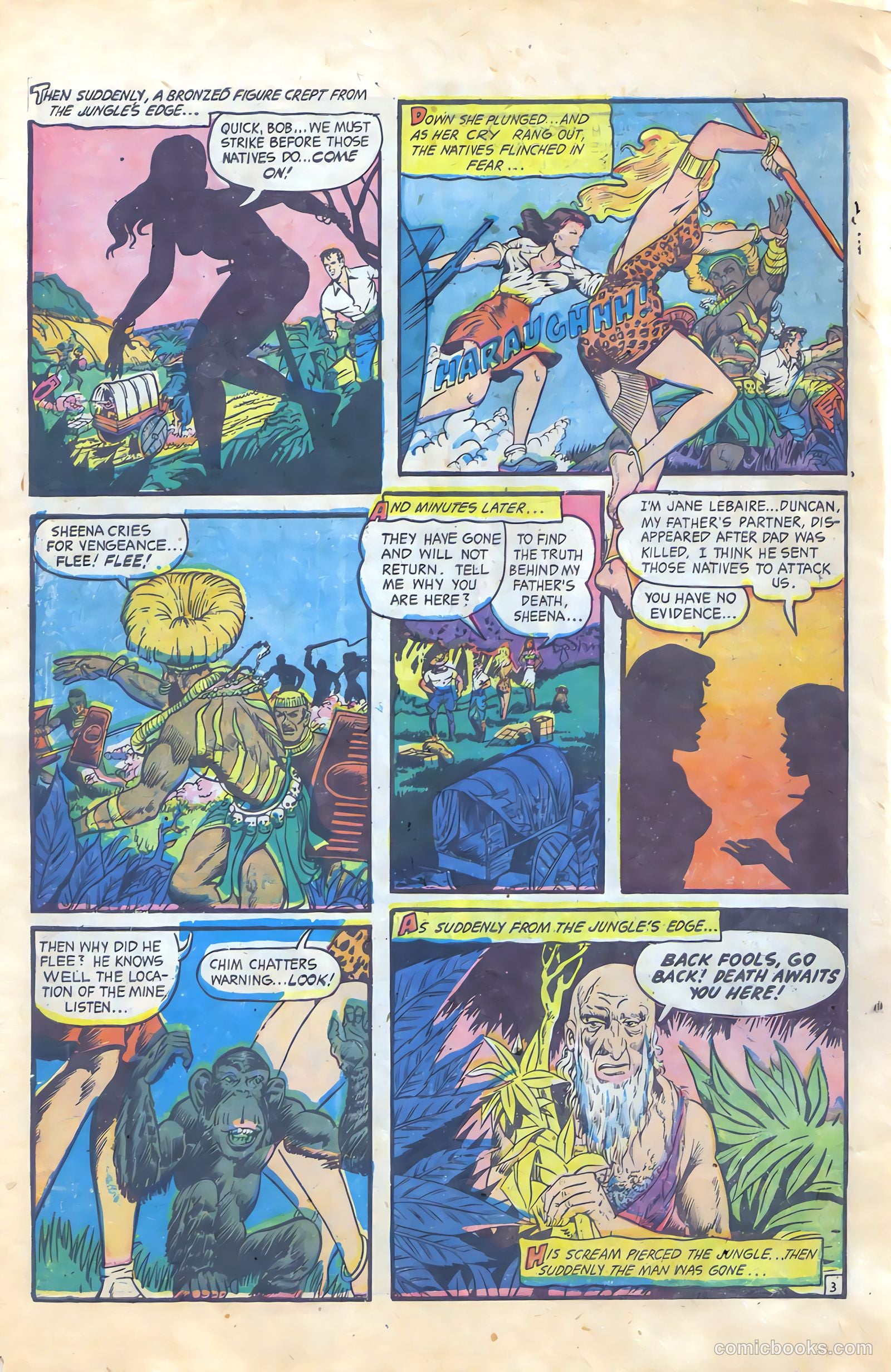 Sheena, Queen of the Jungle #18 (1952) — page 7 of 37