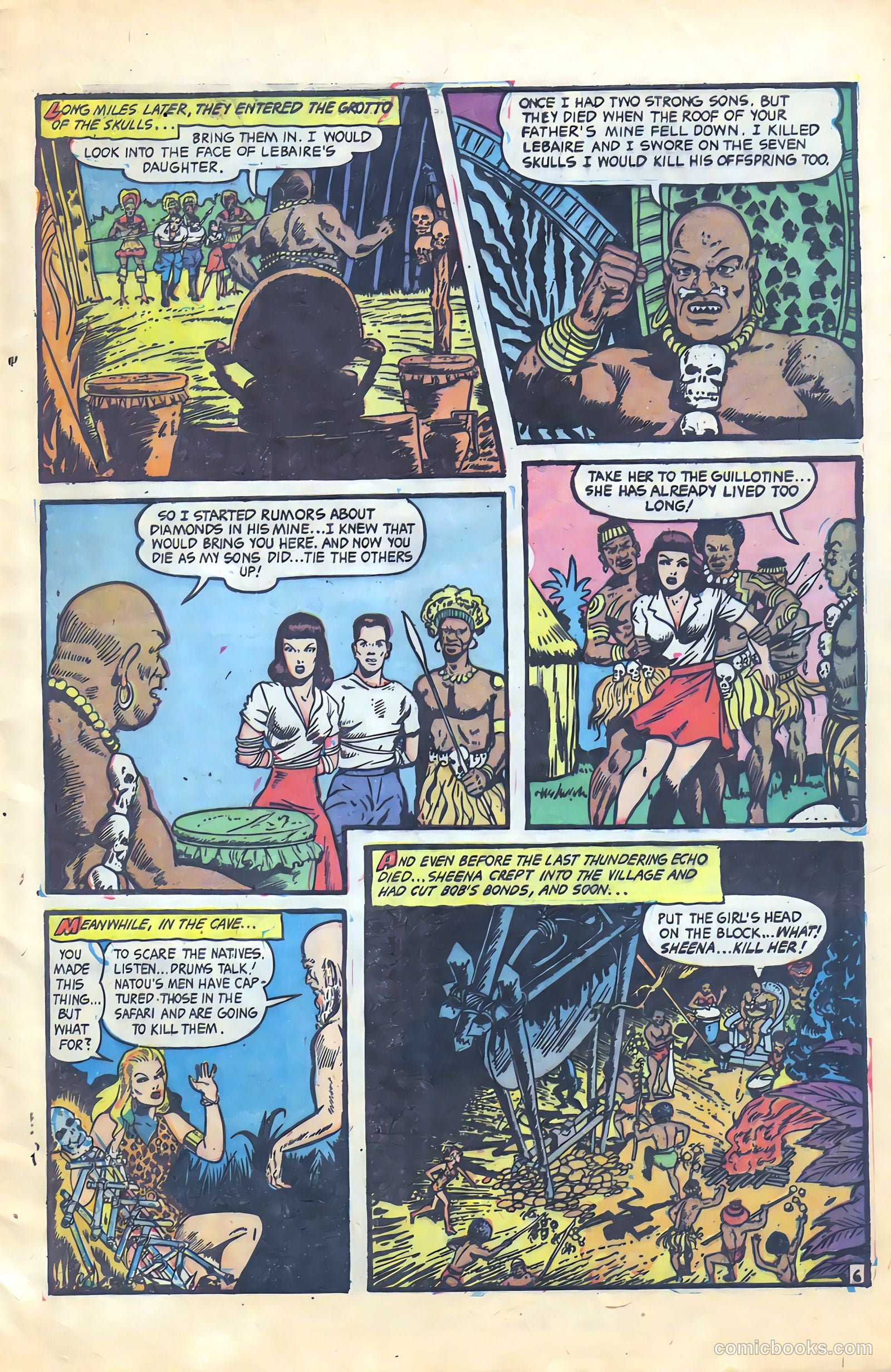 Sheena, Queen of the Jungle #18 (1952) — page 10 of 37