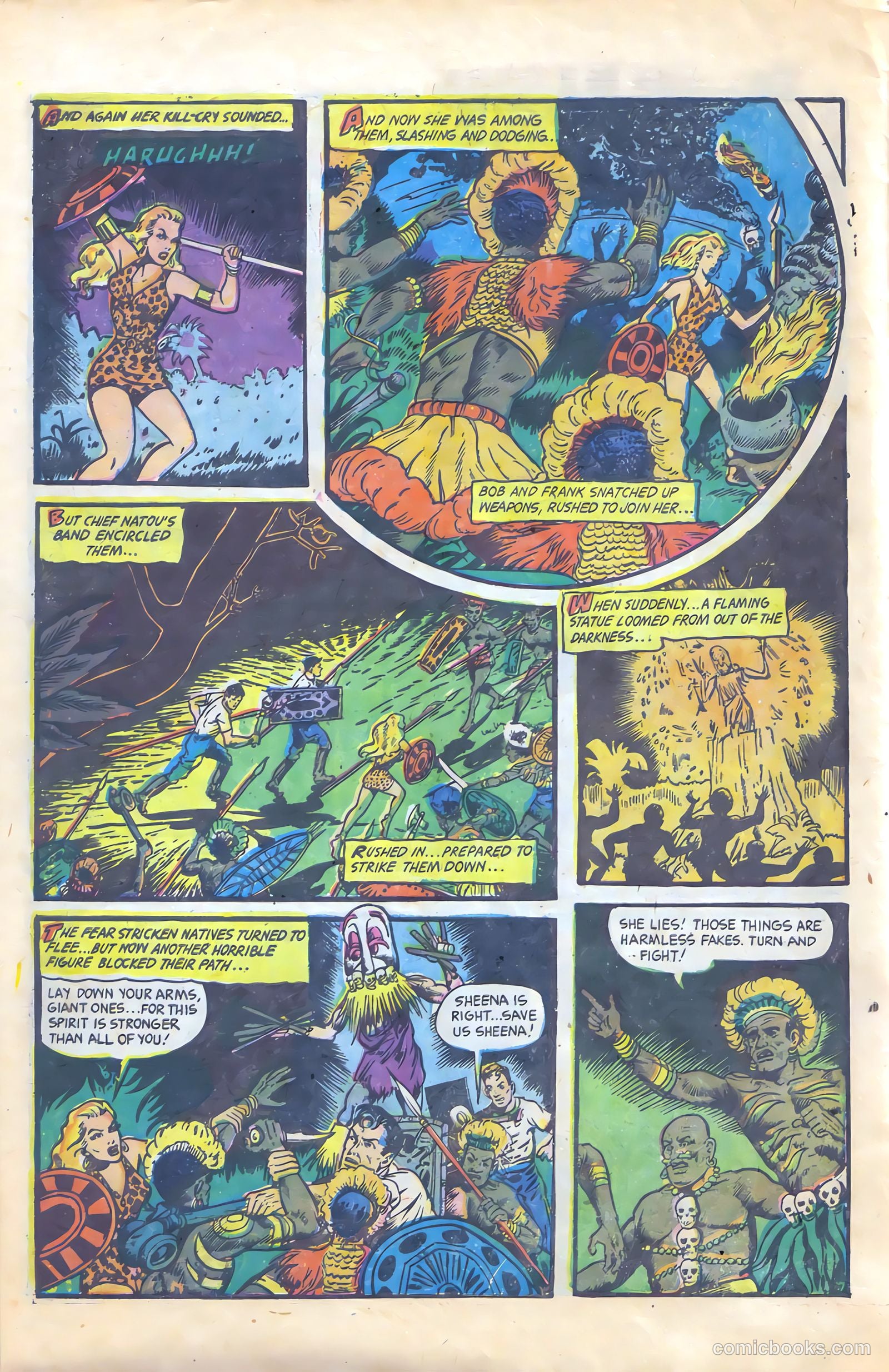 Sheena, Queen of the Jungle #18 (1952) — page 11 of 37