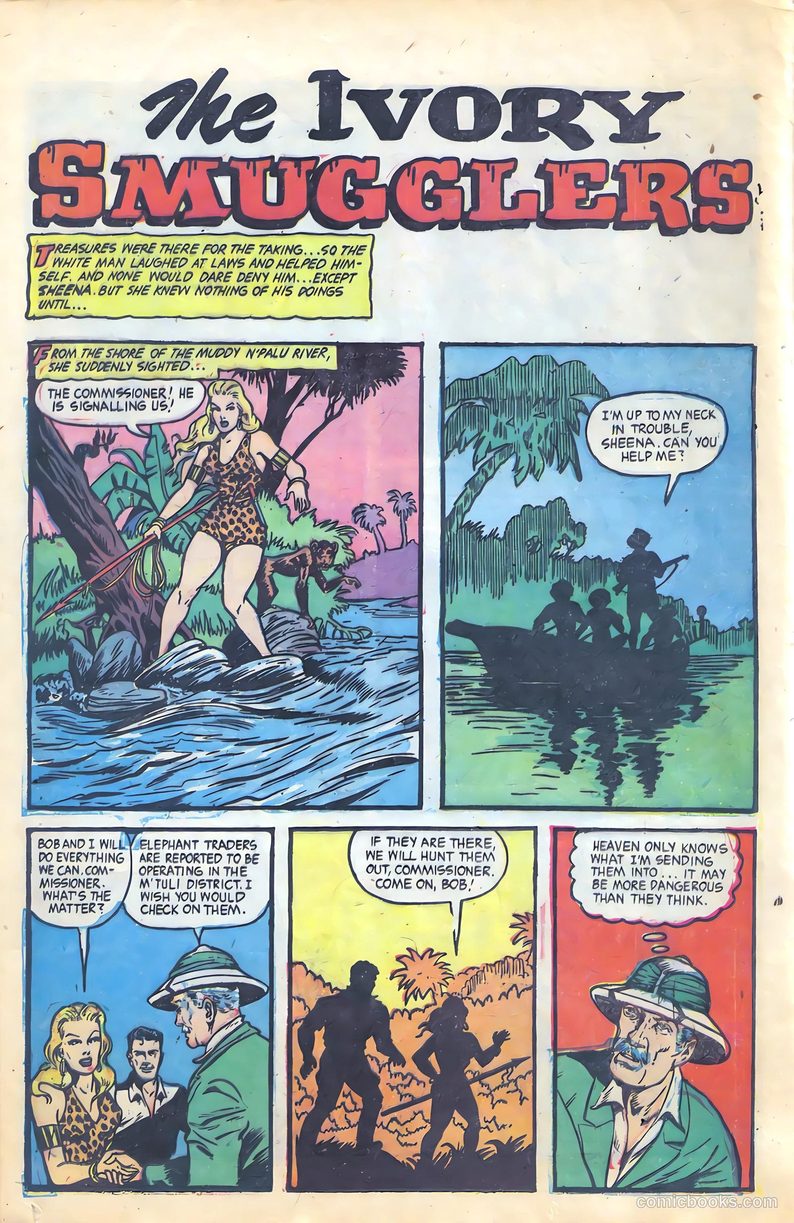 Sheena, Queen of the Jungle #18 (1952) — page 13 of 37