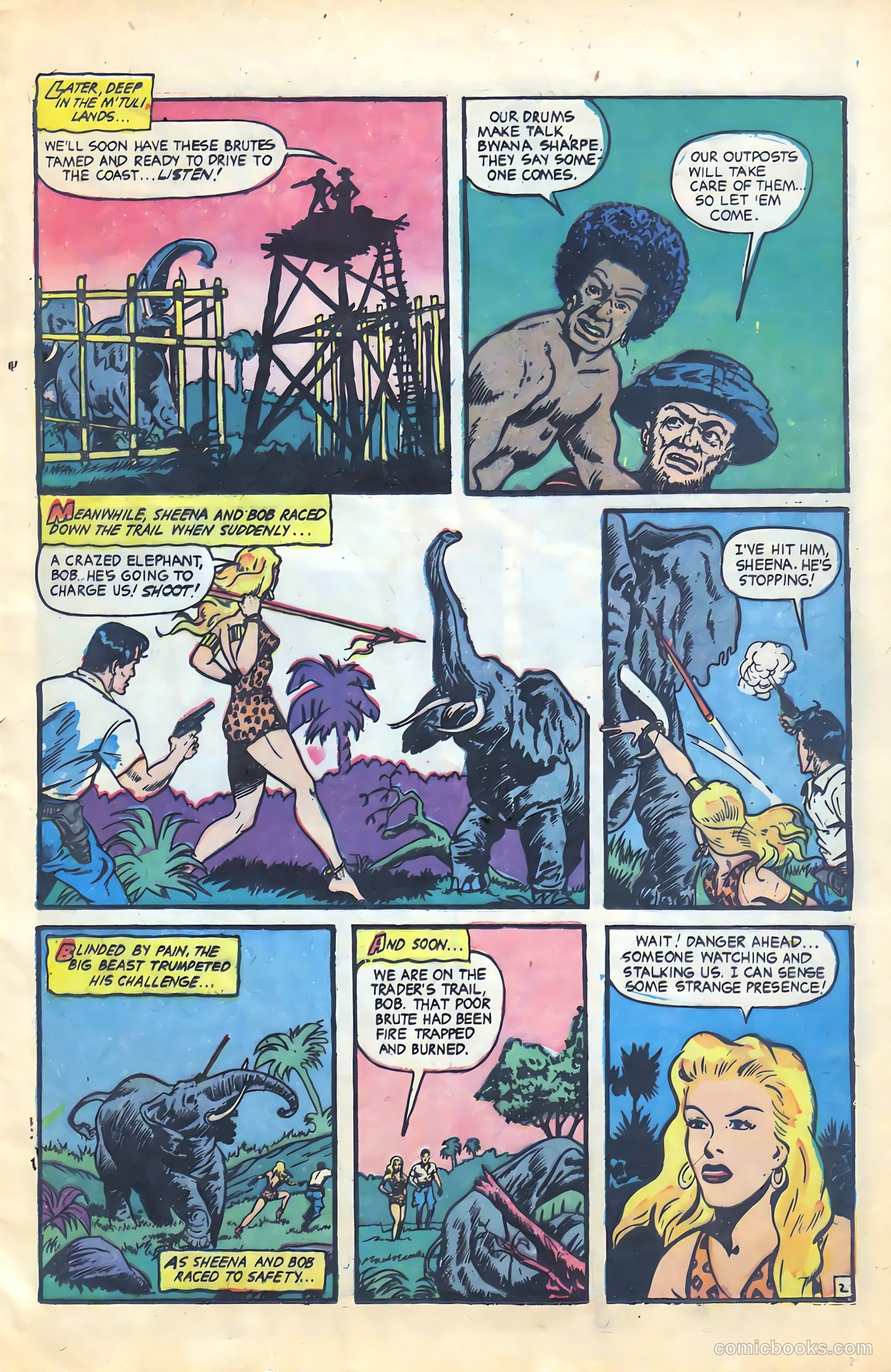 Sheena, Queen of the Jungle #18 (1952) — page 14 of 37