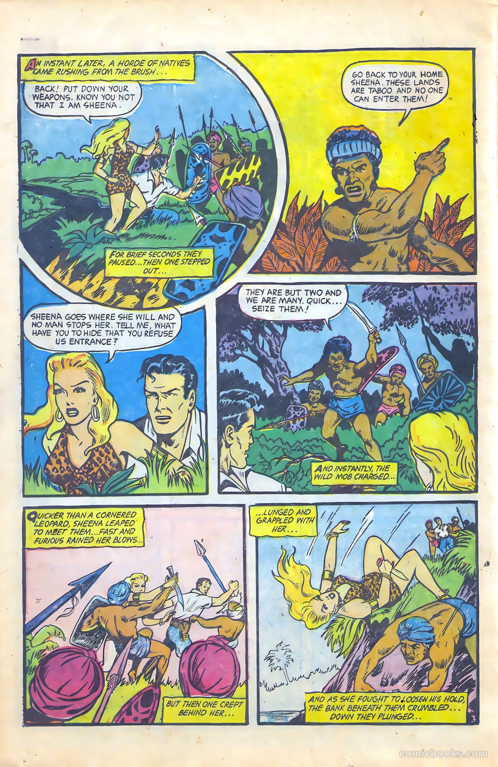 Sheena, Queen of the Jungle #18 (1952) — page 15 of 37