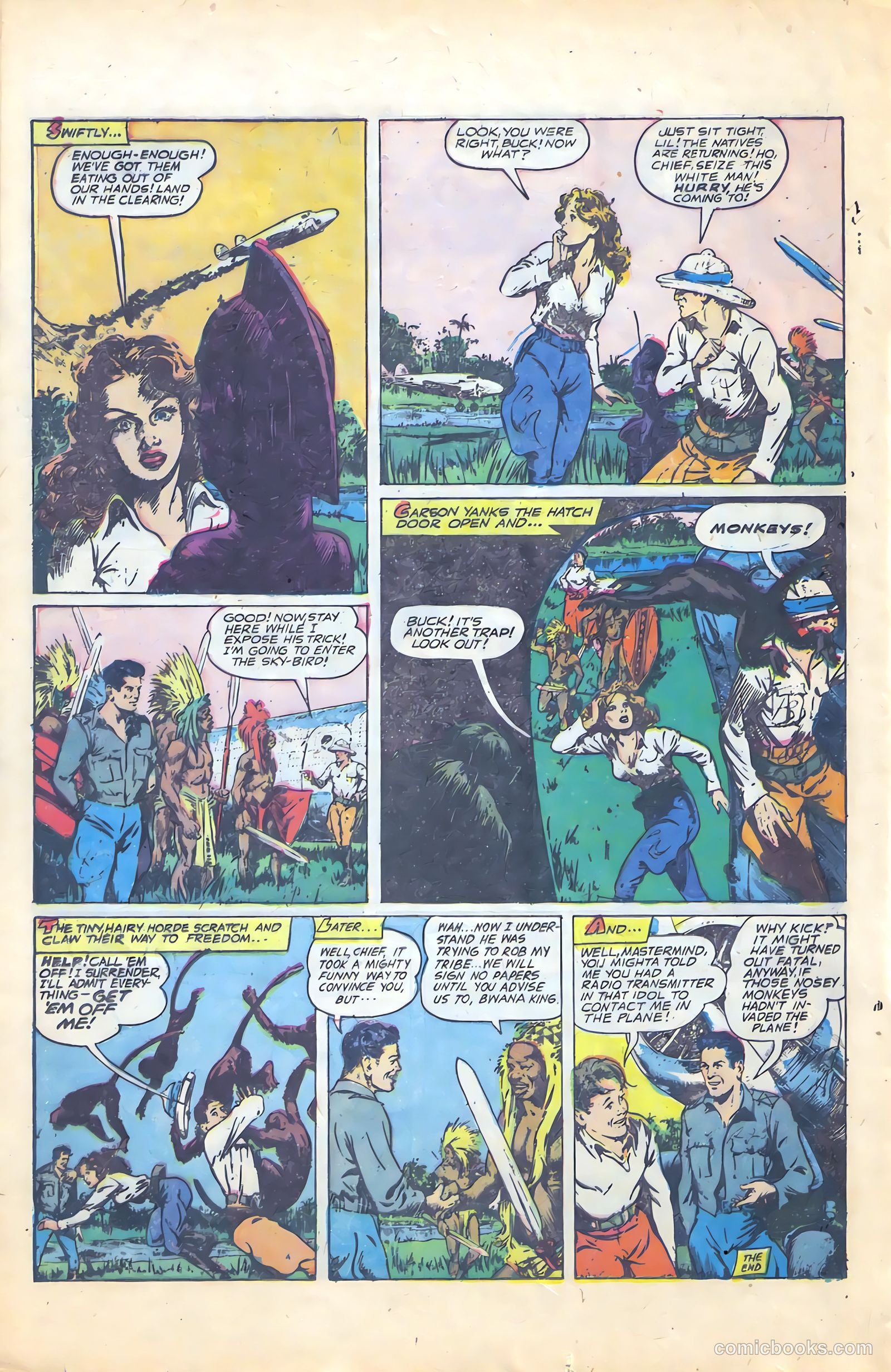 Sheena, Queen of the Jungle #18 (1952) — page 25 of 37