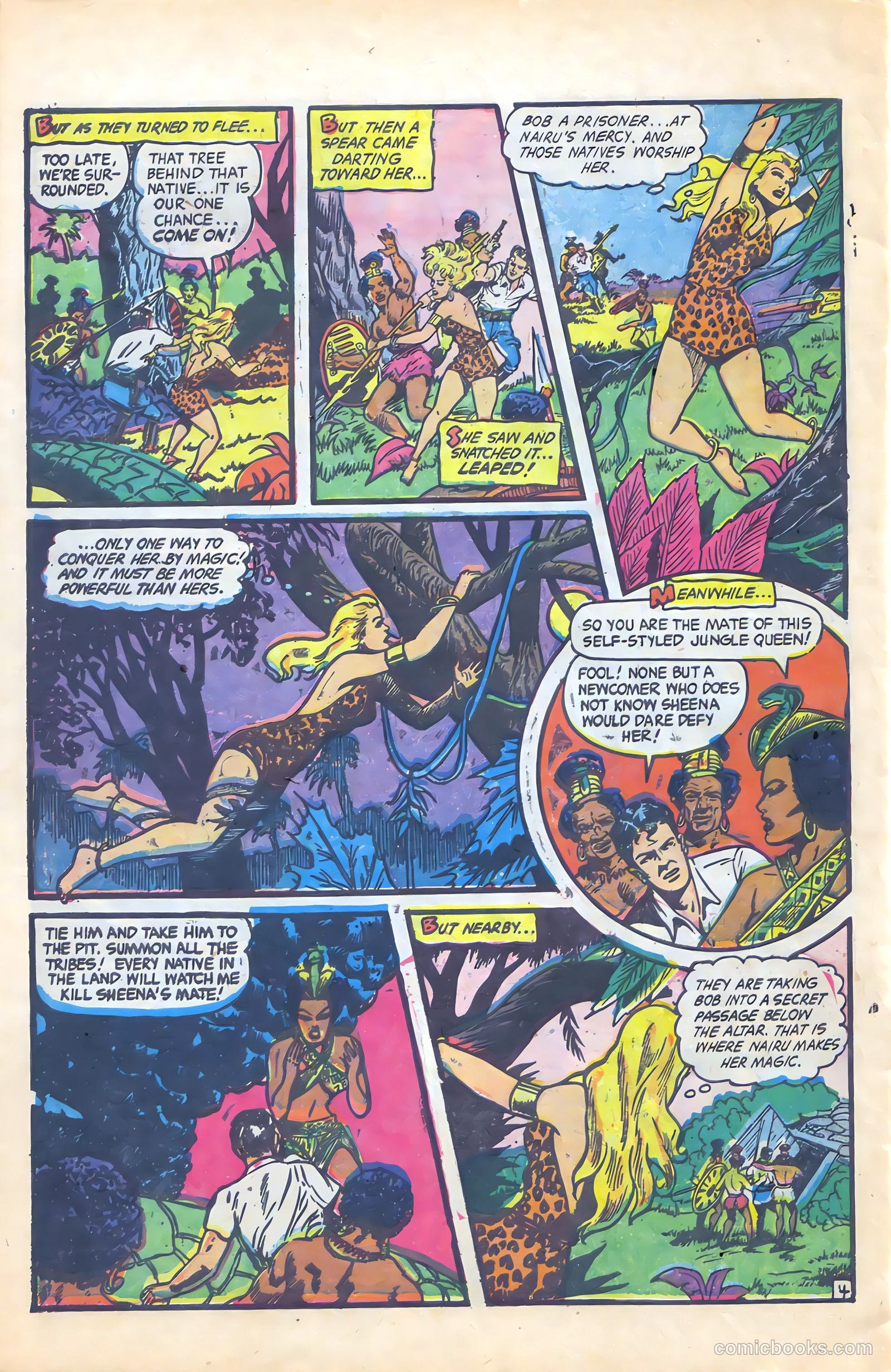 Sheena, Queen of the Jungle #18 (1952) — page 31 of 37