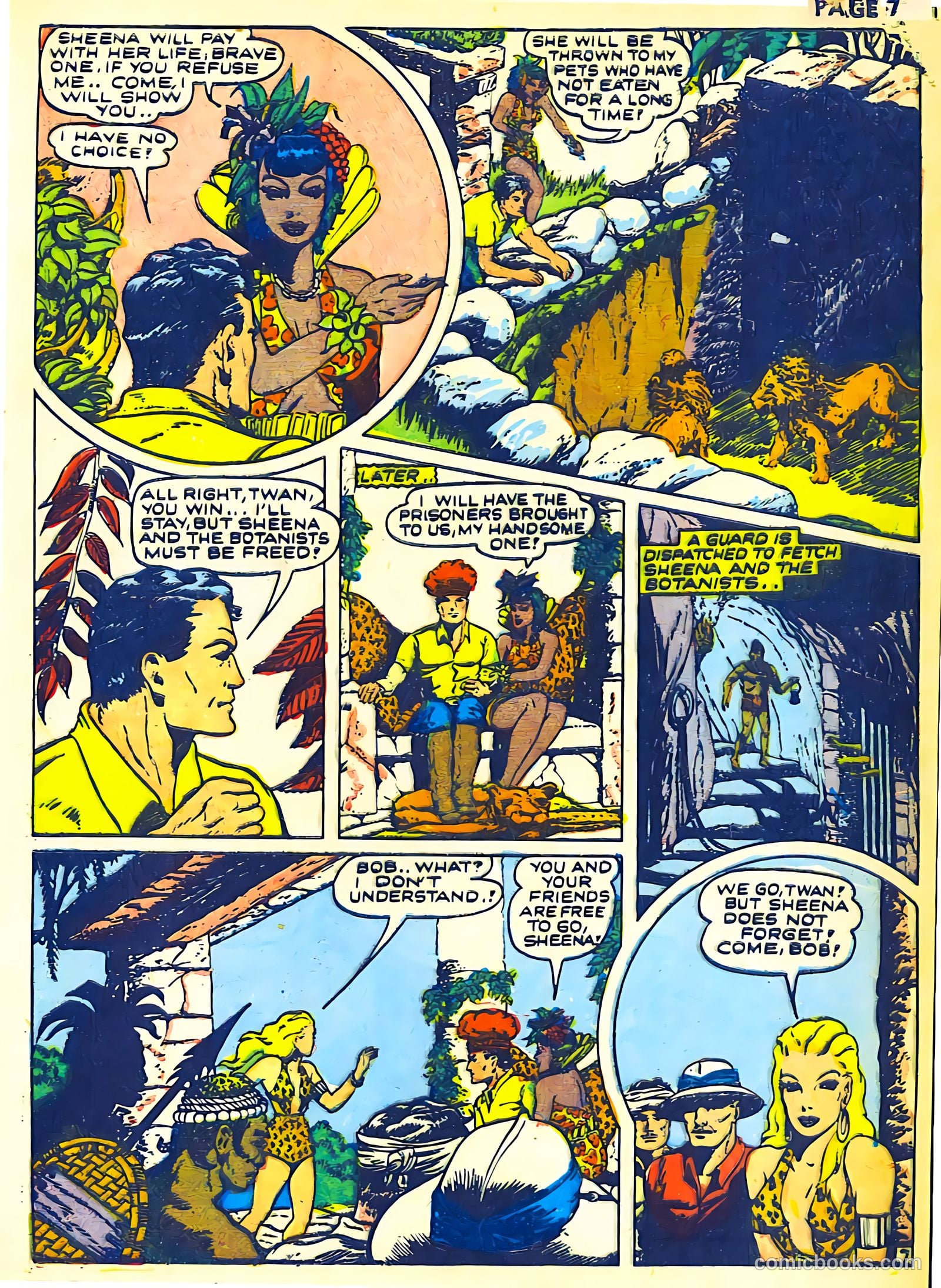 Sheena, Queen of the Jungle #2 (1942) — page 9 of 68