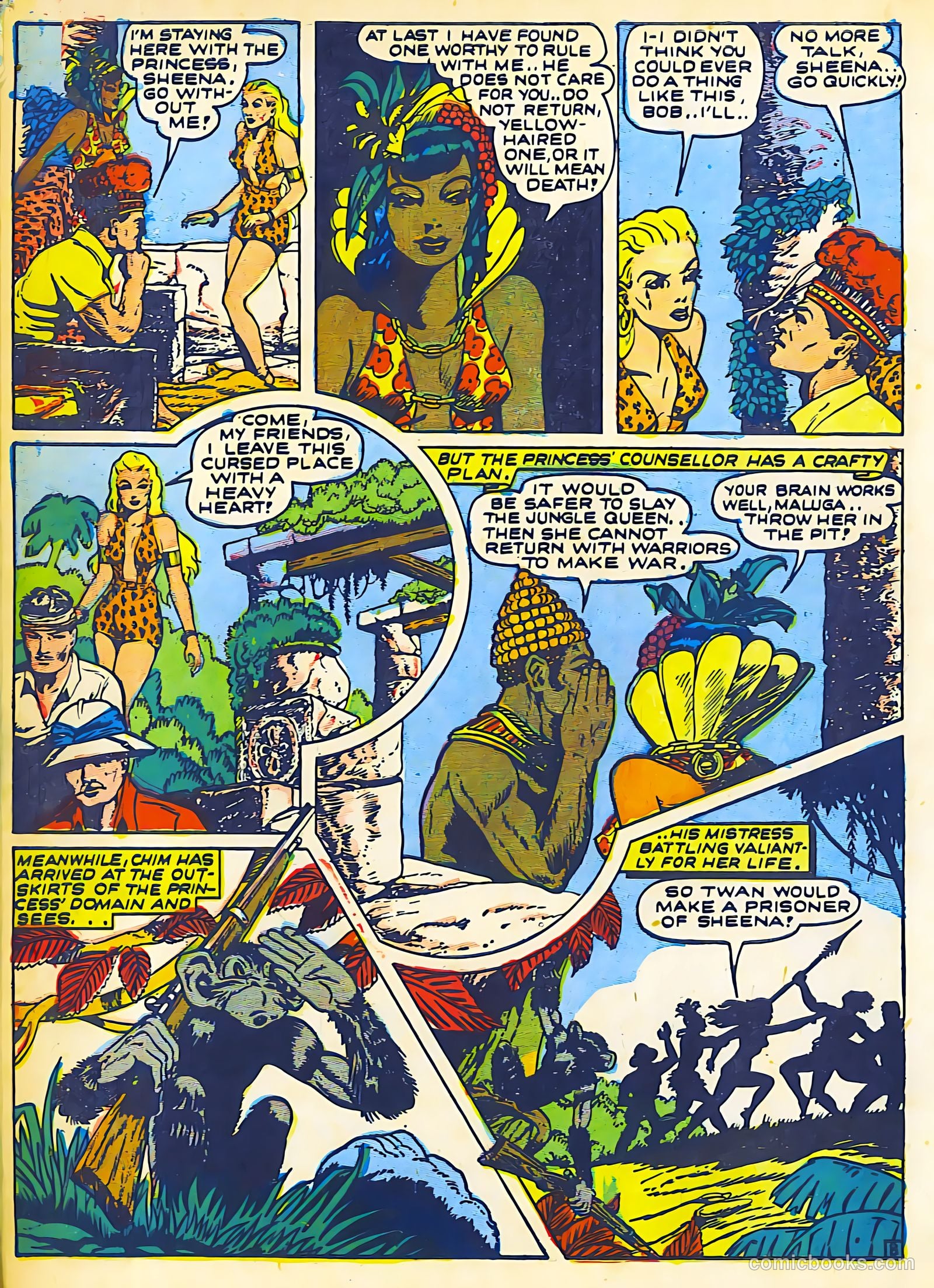 Sheena, Queen of the Jungle #2 (1942) — page 10 of 68