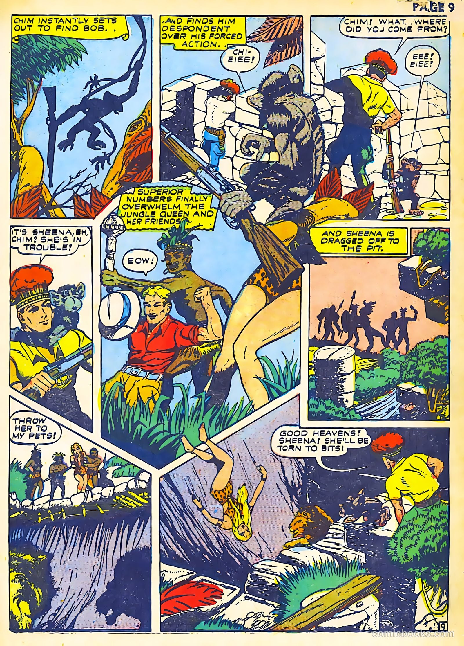 Sheena, Queen of the Jungle #2 (1942) — page 11 of 68