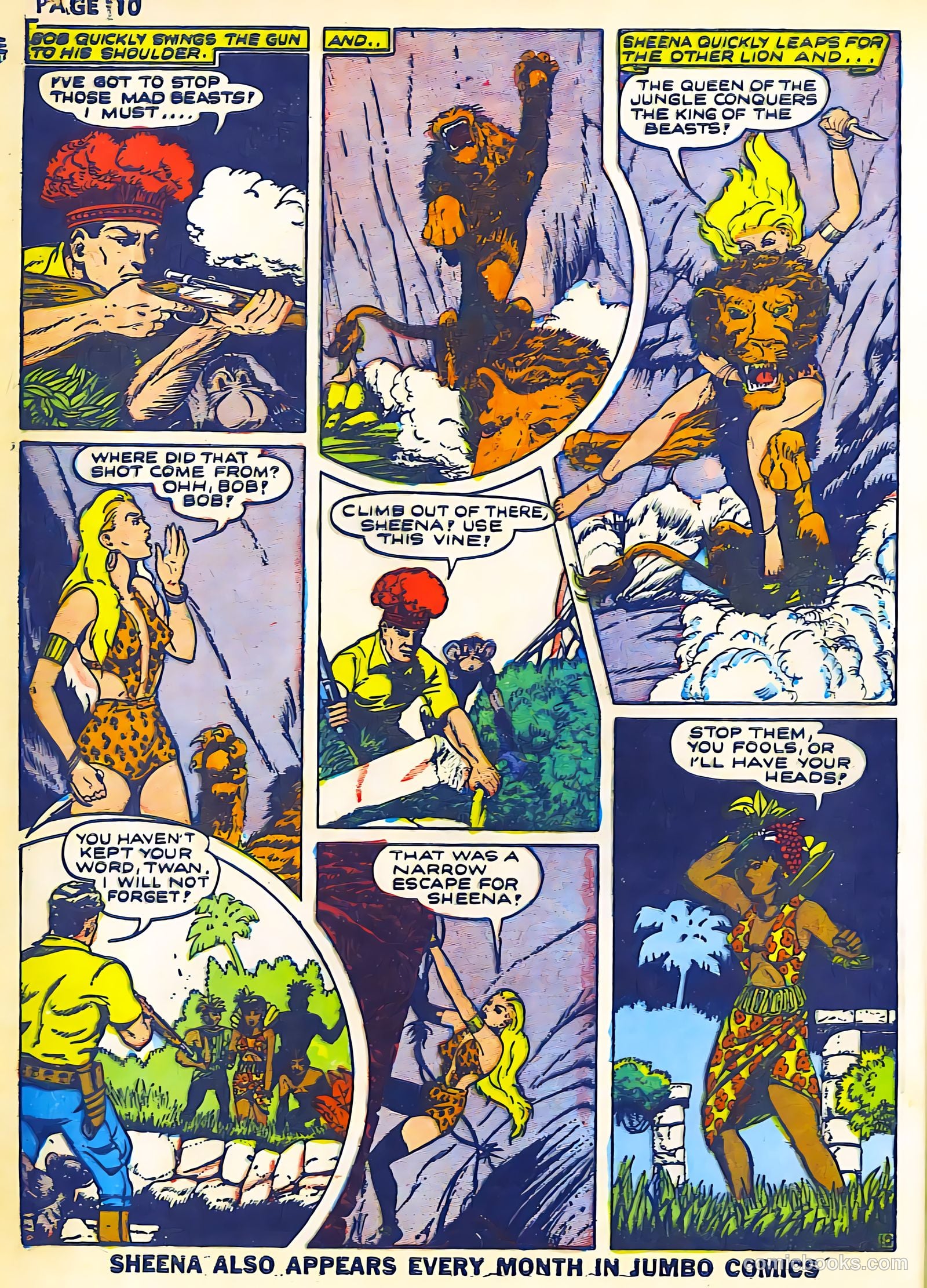 Sheena, Queen of the Jungle #2 (1942) — page 12 of 68