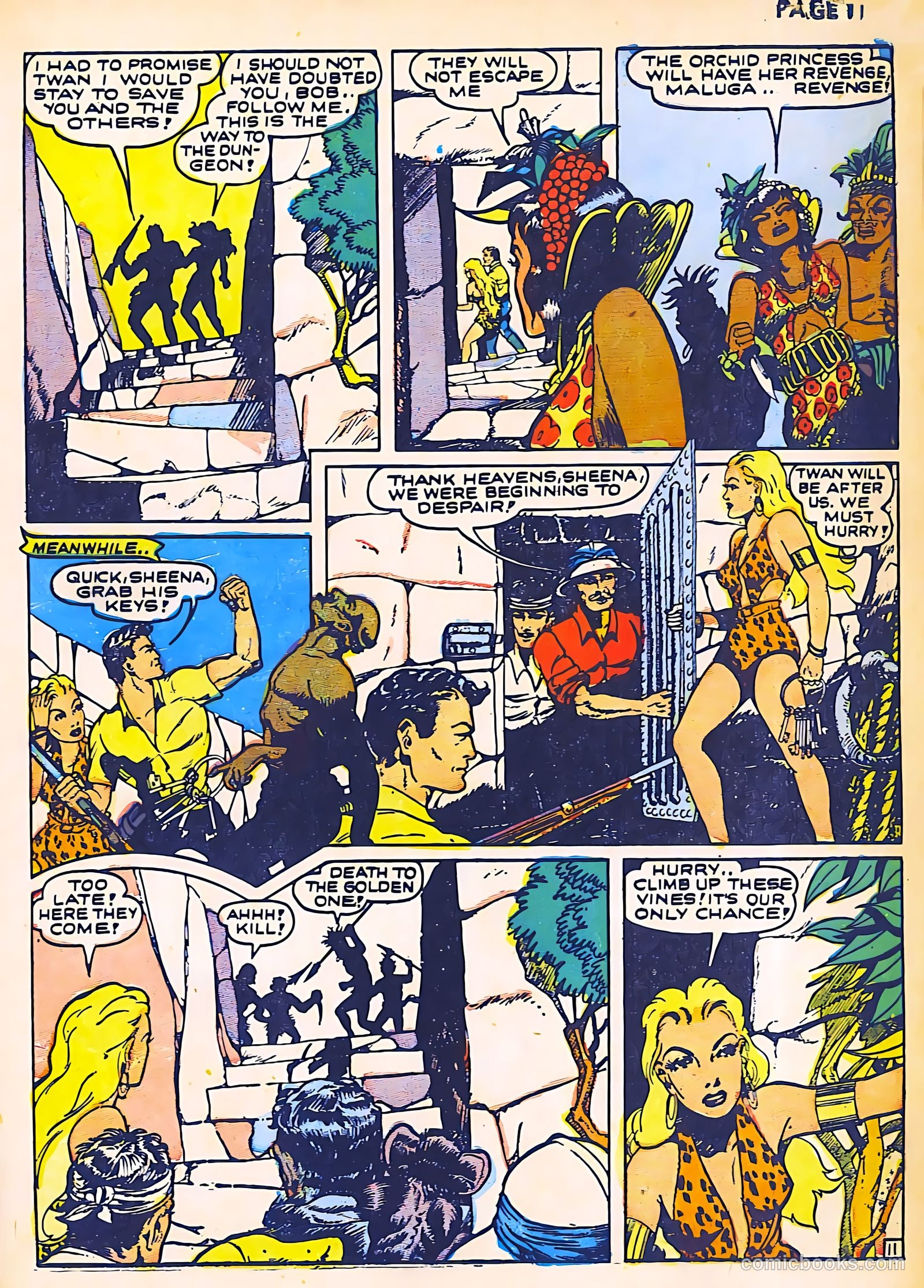 Sheena, Queen of the Jungle #2 (1942) — page 13 of 68