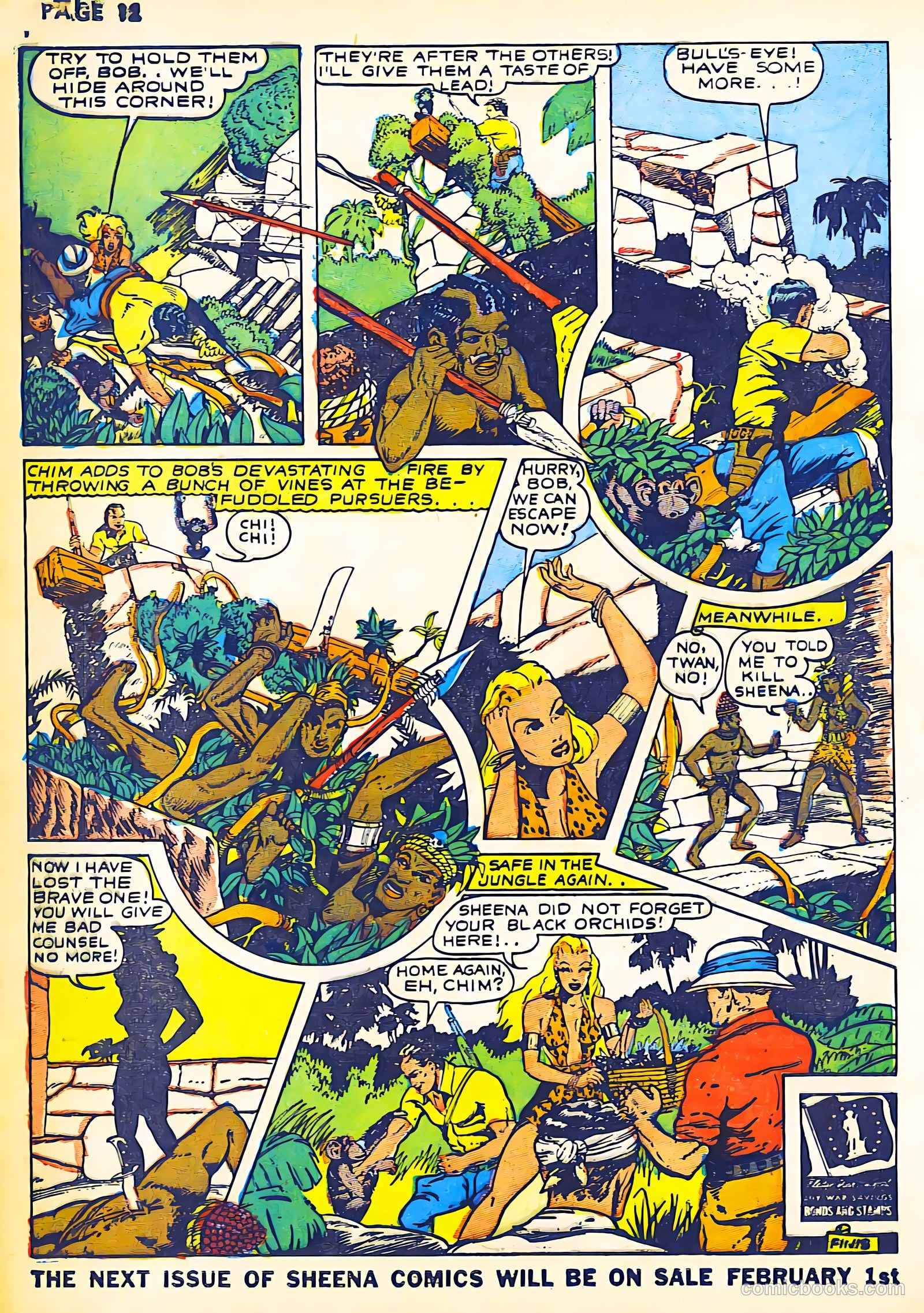 Sheena, Queen of the Jungle #2 (1942) — page 14 of 68