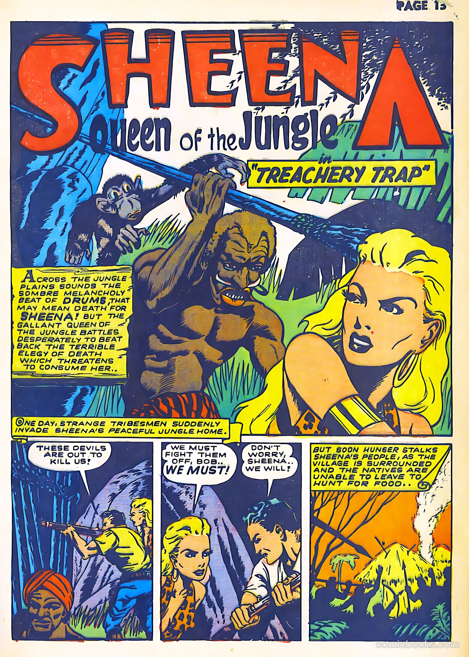 Sheena, Queen of the Jungle #2 (1942) — page 15 of 68