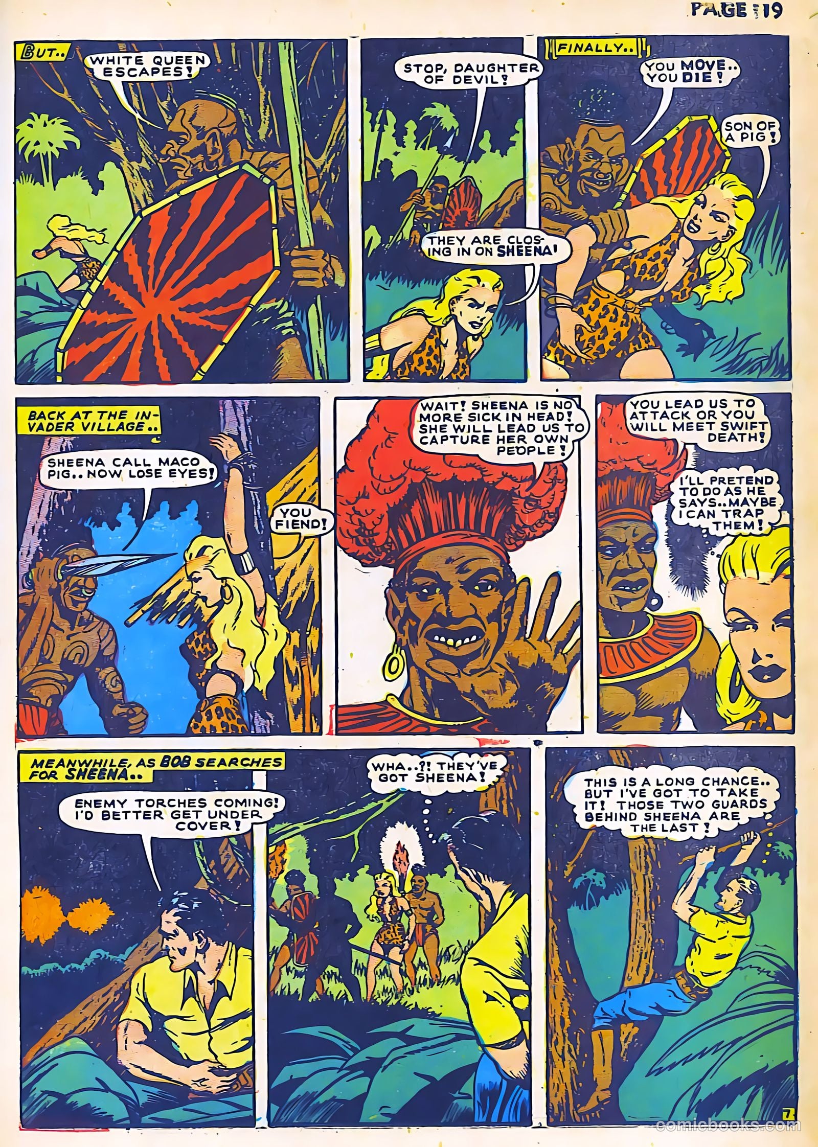 Sheena, Queen of the Jungle #2 (1942) — page 21 of 68