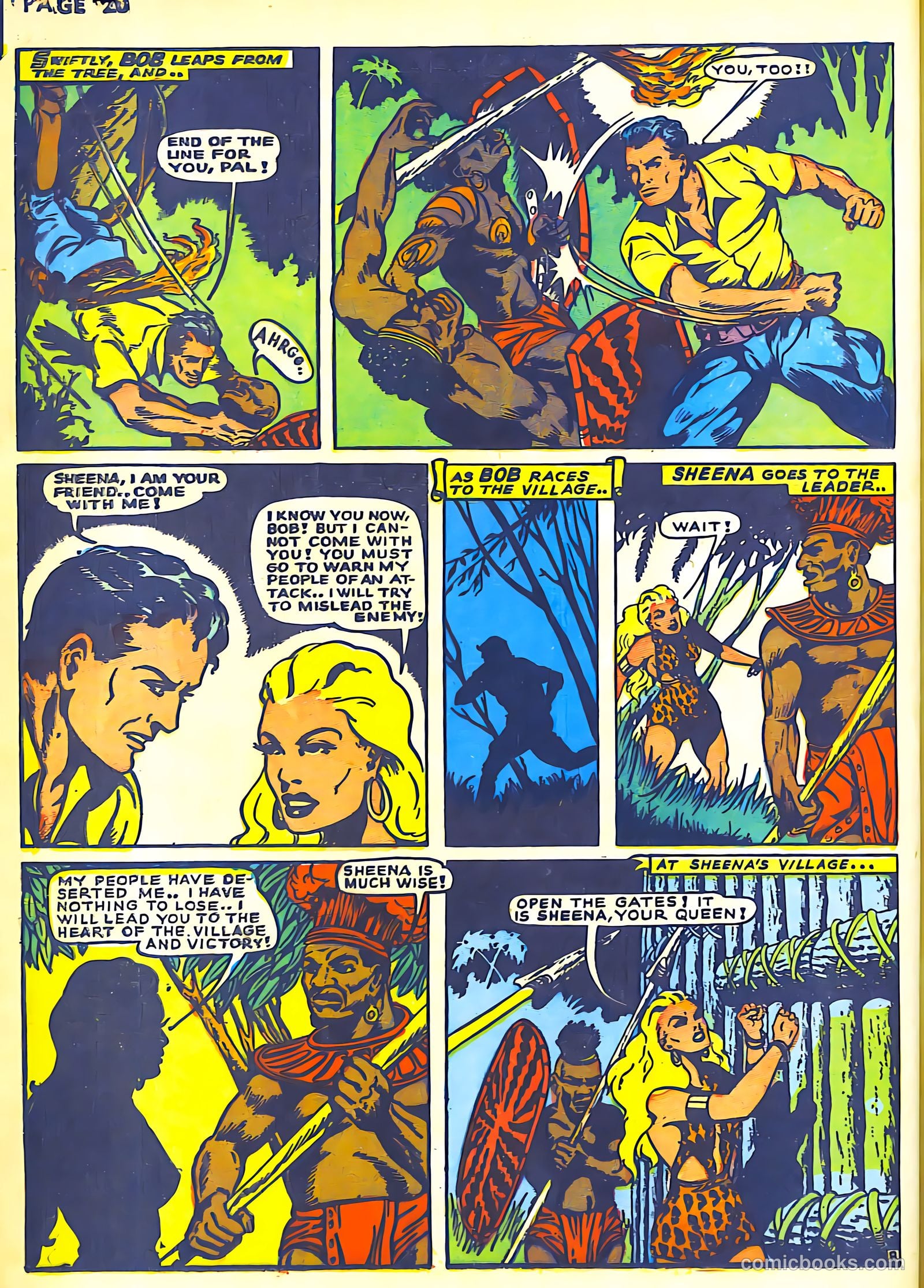 Sheena, Queen of the Jungle #2 (1942) — page 22 of 68