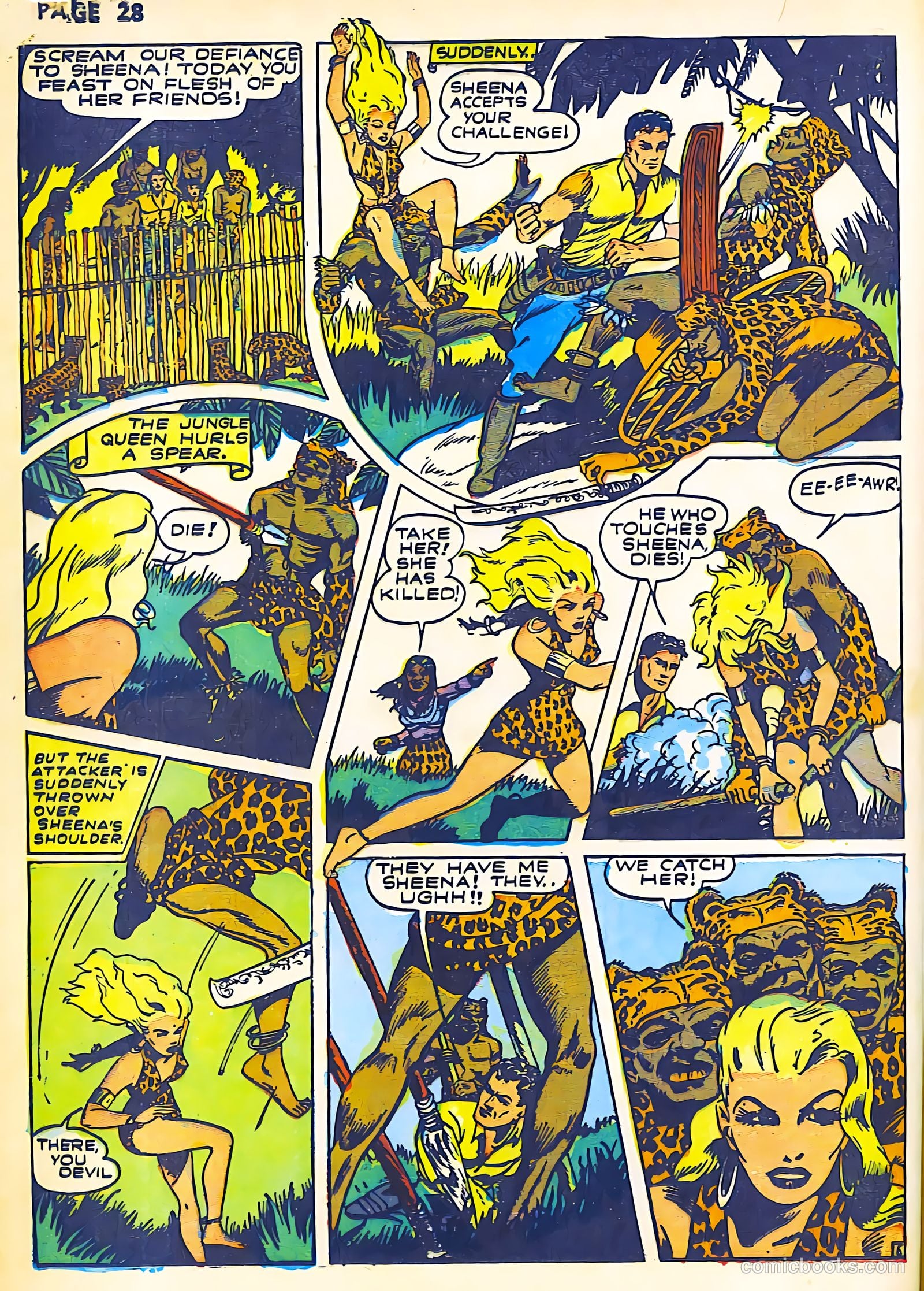 Sheena, Queen of the Jungle #2 (1942) — page 30 of 68